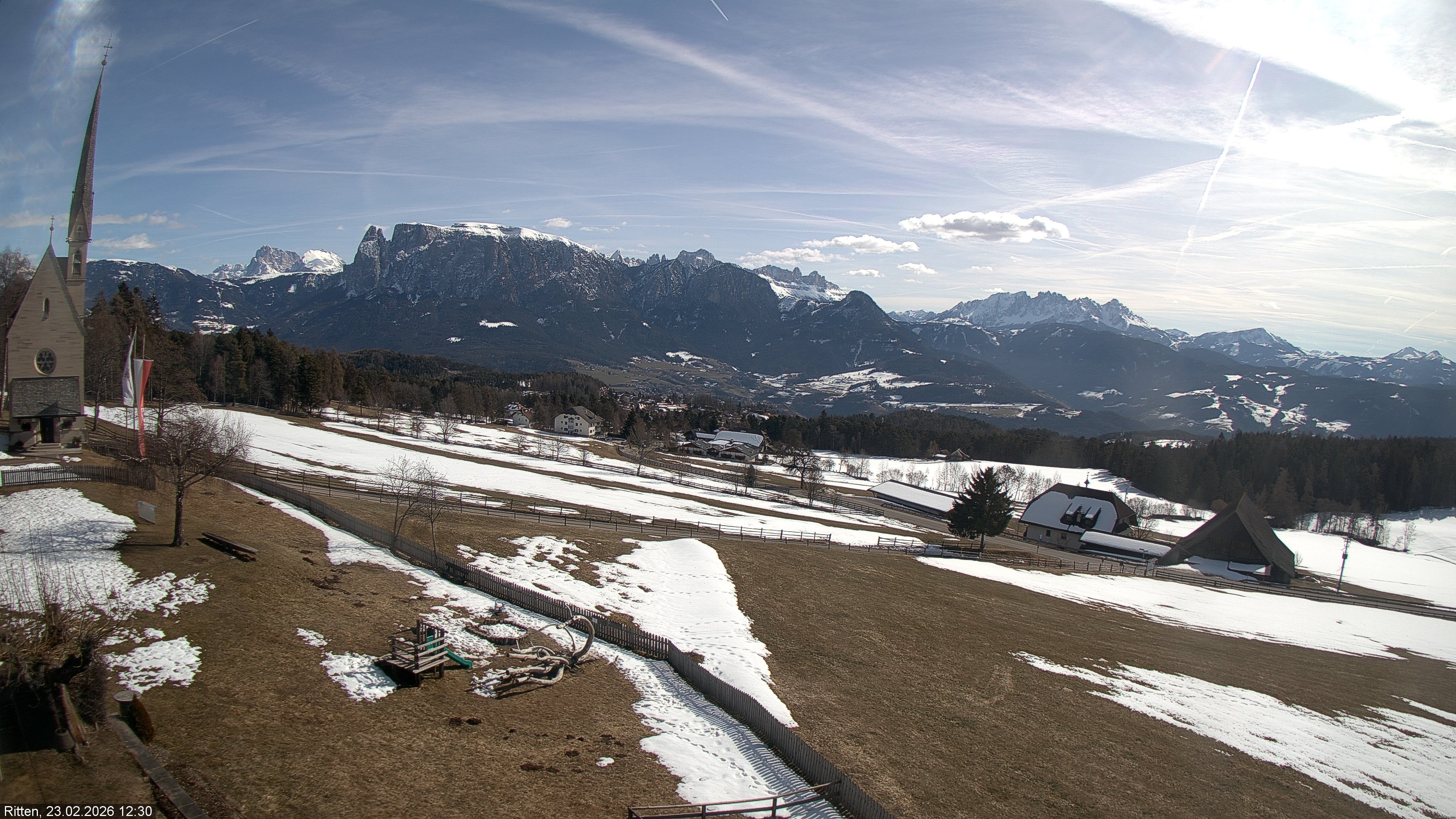 Archiv Foto Webcam Ritten bei Bozen, Südtirol