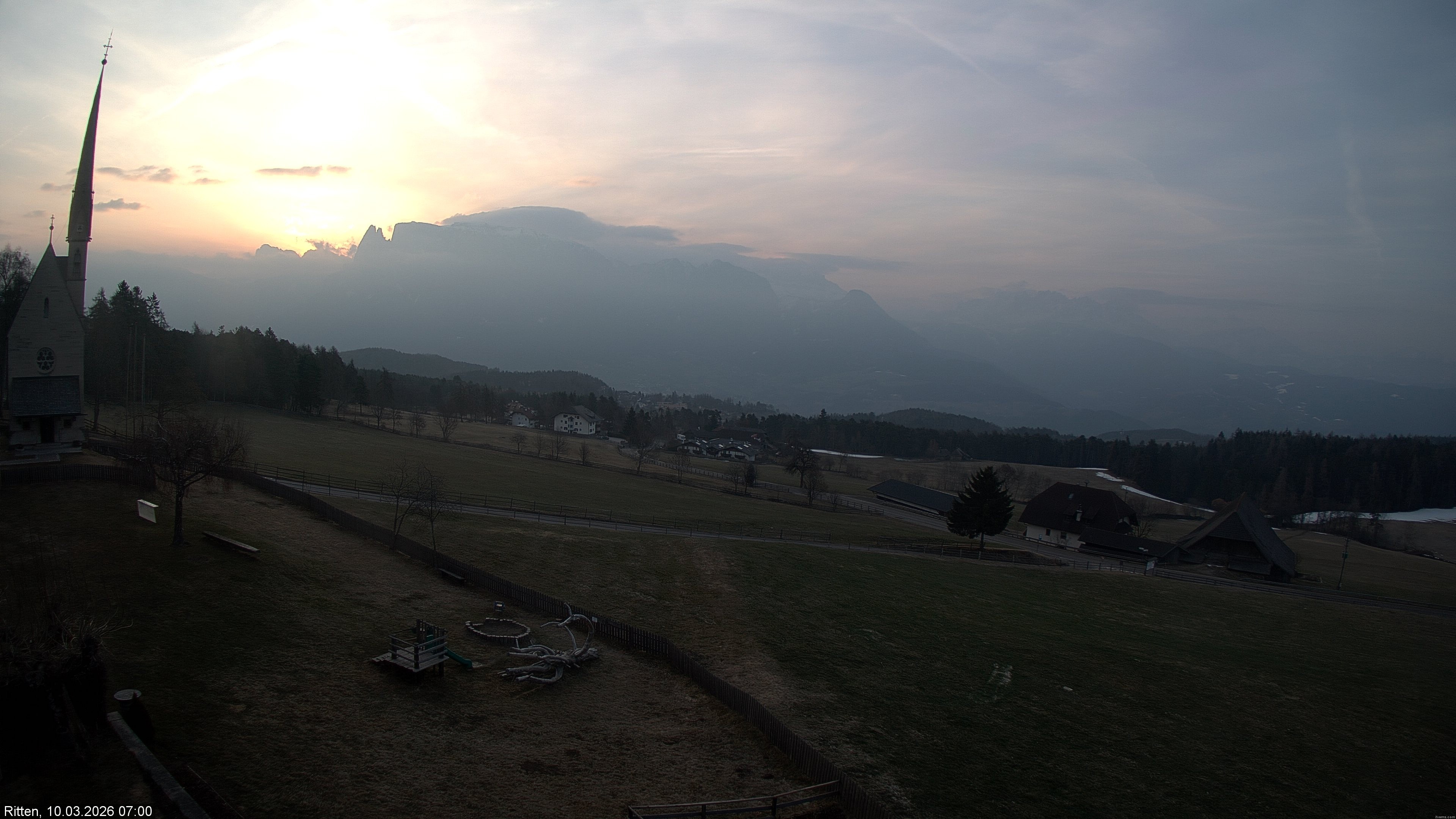 Archiv Foto Webcam Ritten bei Bozen, Südtirol