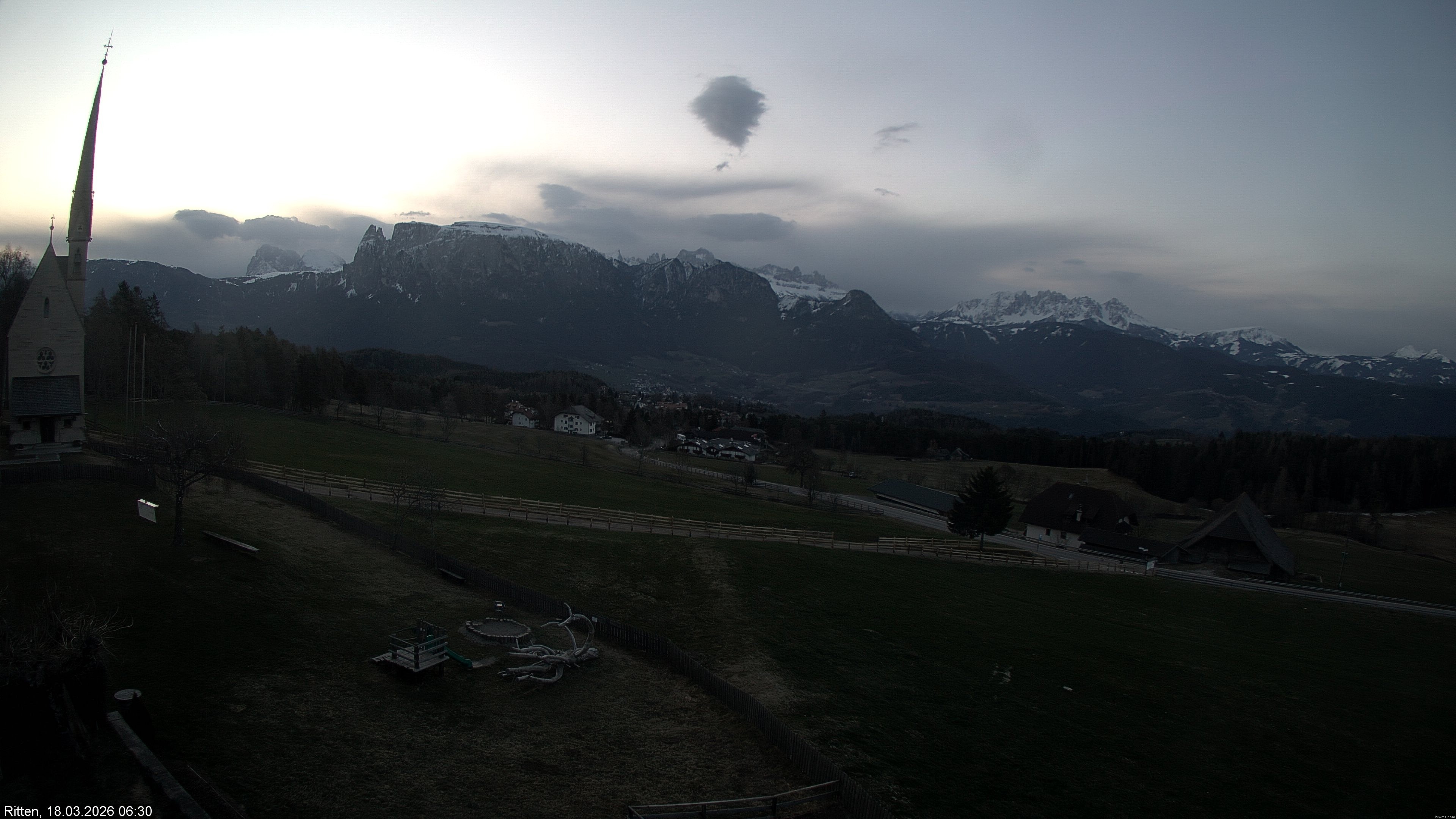 Archiv Foto Webcam Ritten bei Bozen, Südtirol