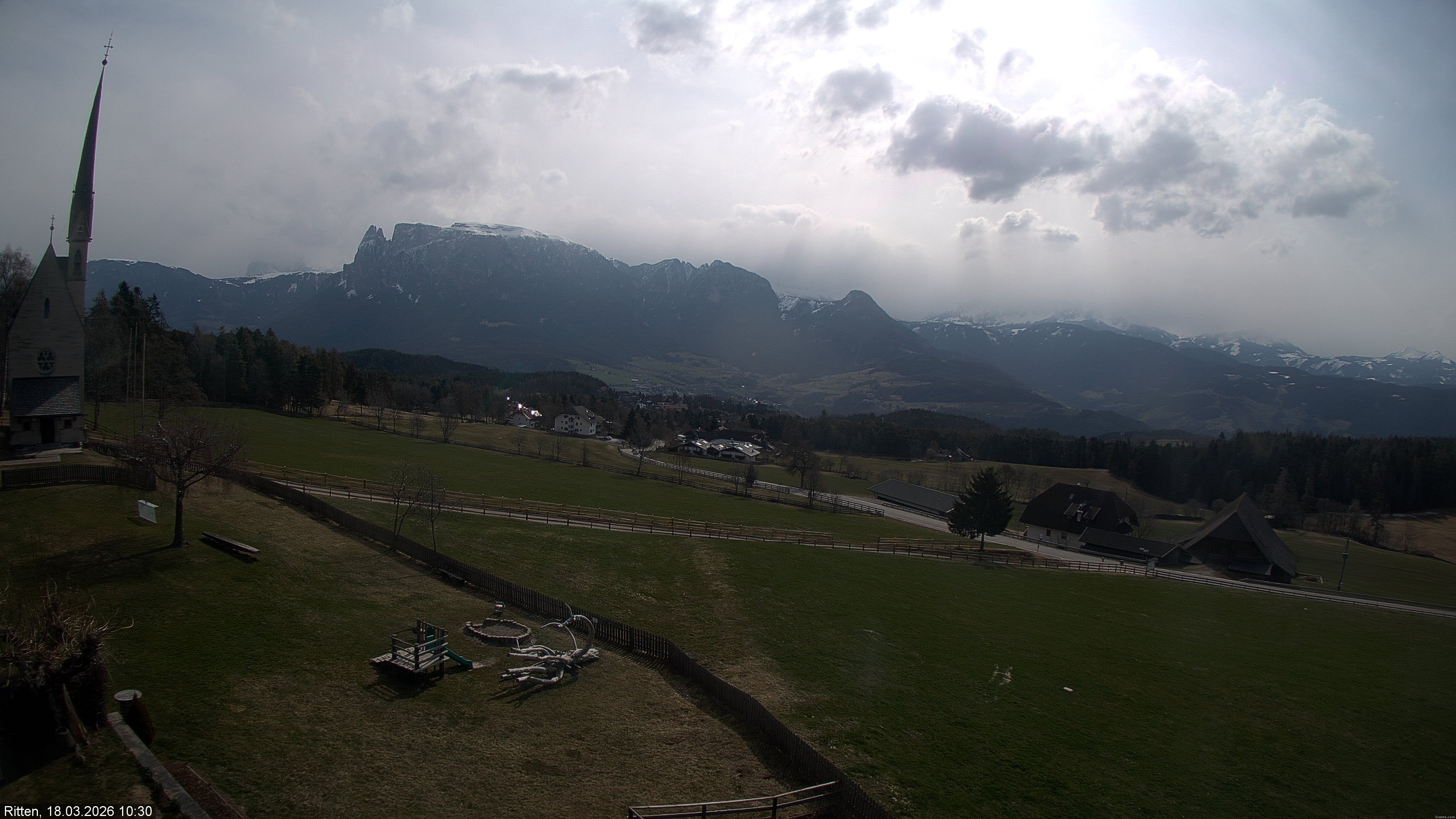 Archiv Foto Webcam Ritten bei Bozen, Südtirol