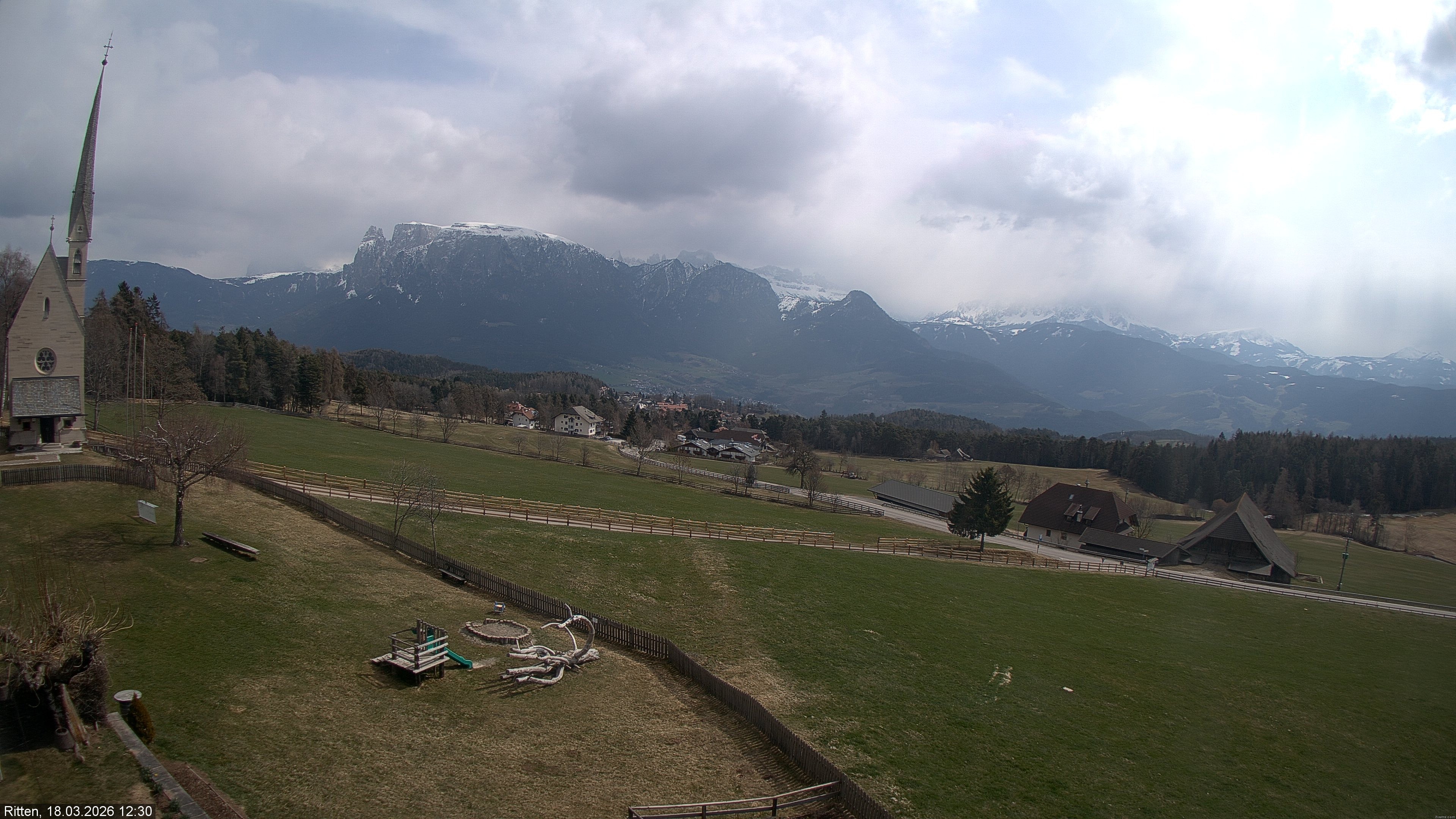 Archiv Foto Webcam Ritten bei Bozen, Südtirol