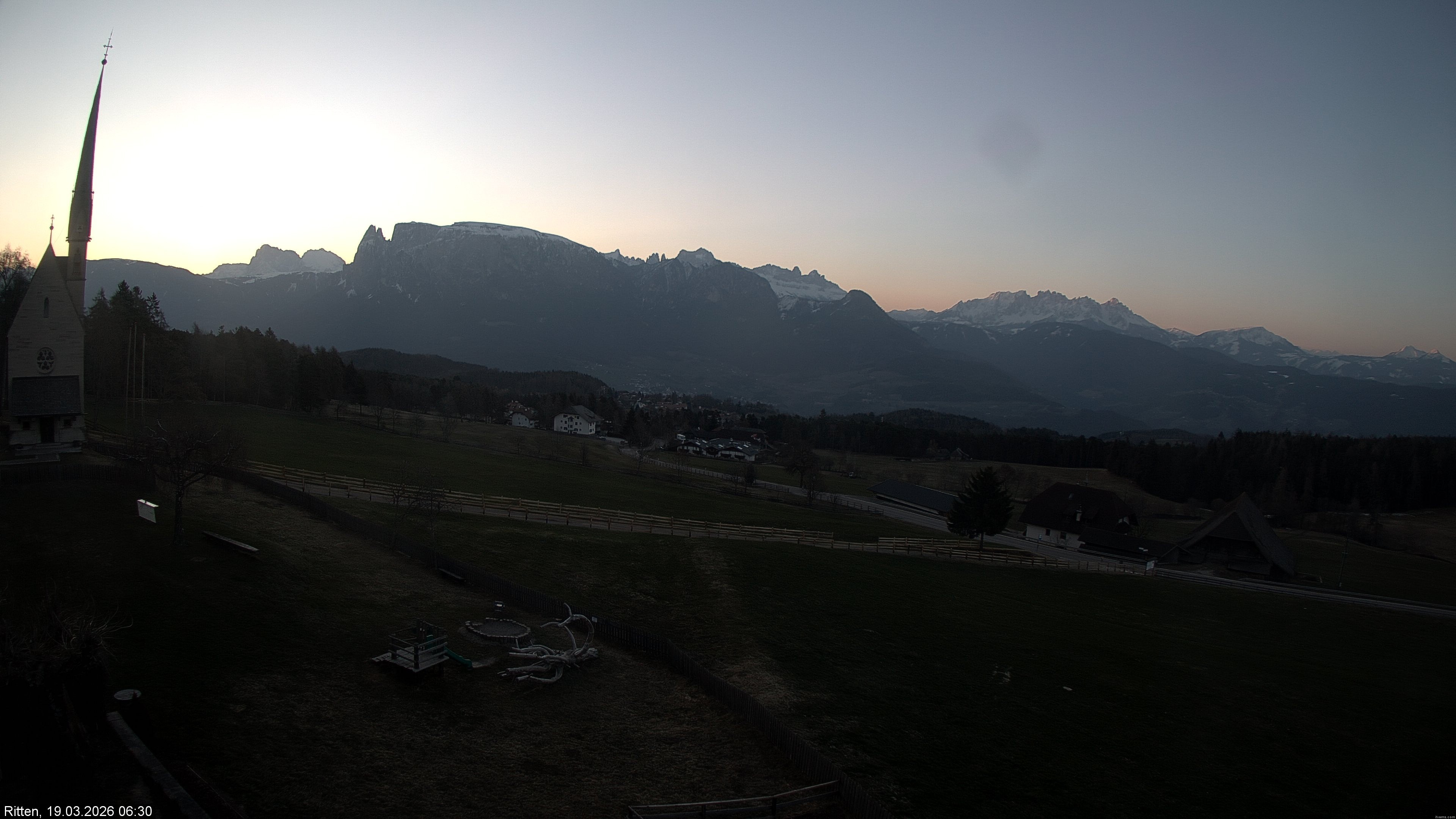 Archiv Foto Webcam Ritten bei Bozen, Südtirol