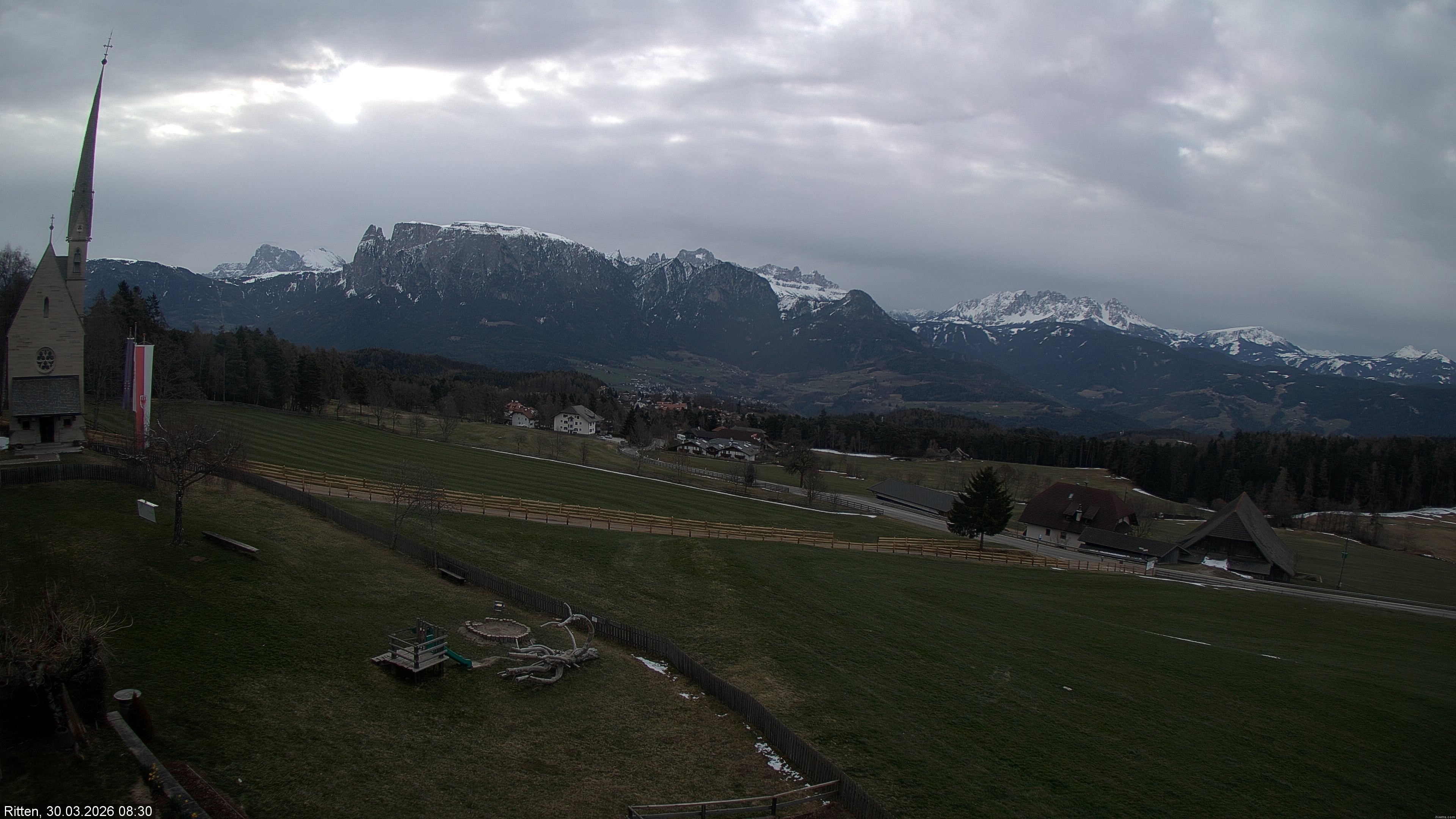 Archiv Foto Webcam Ritten bei Bozen, Südtirol