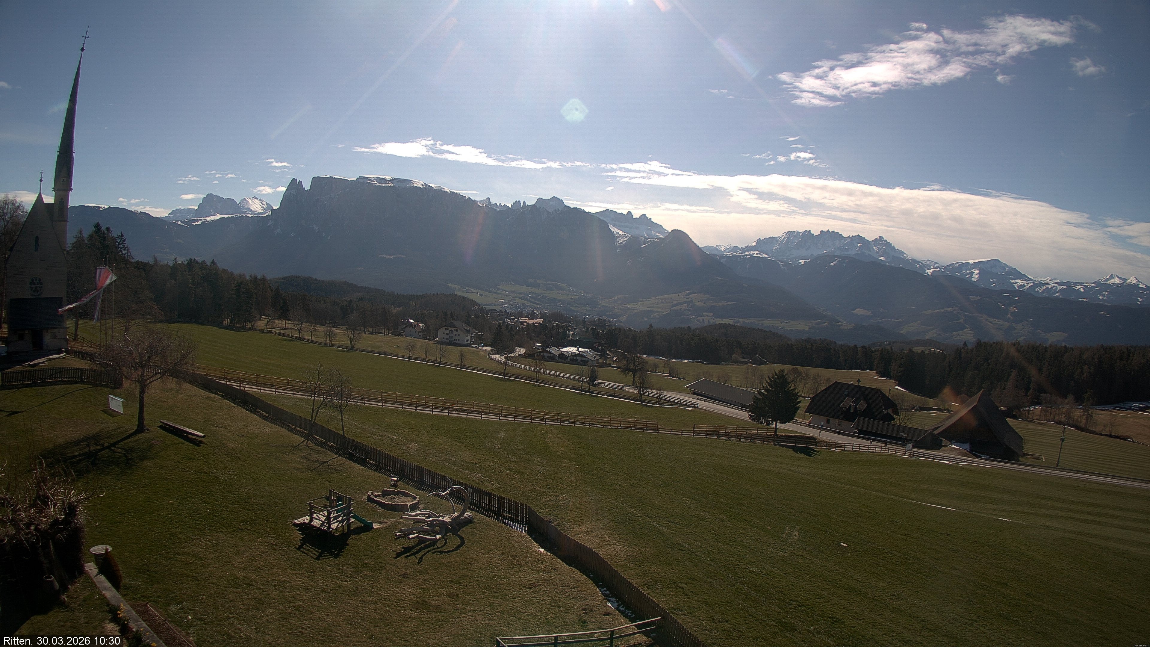 Archiv Foto Webcam Ritten bei Bozen, Südtirol