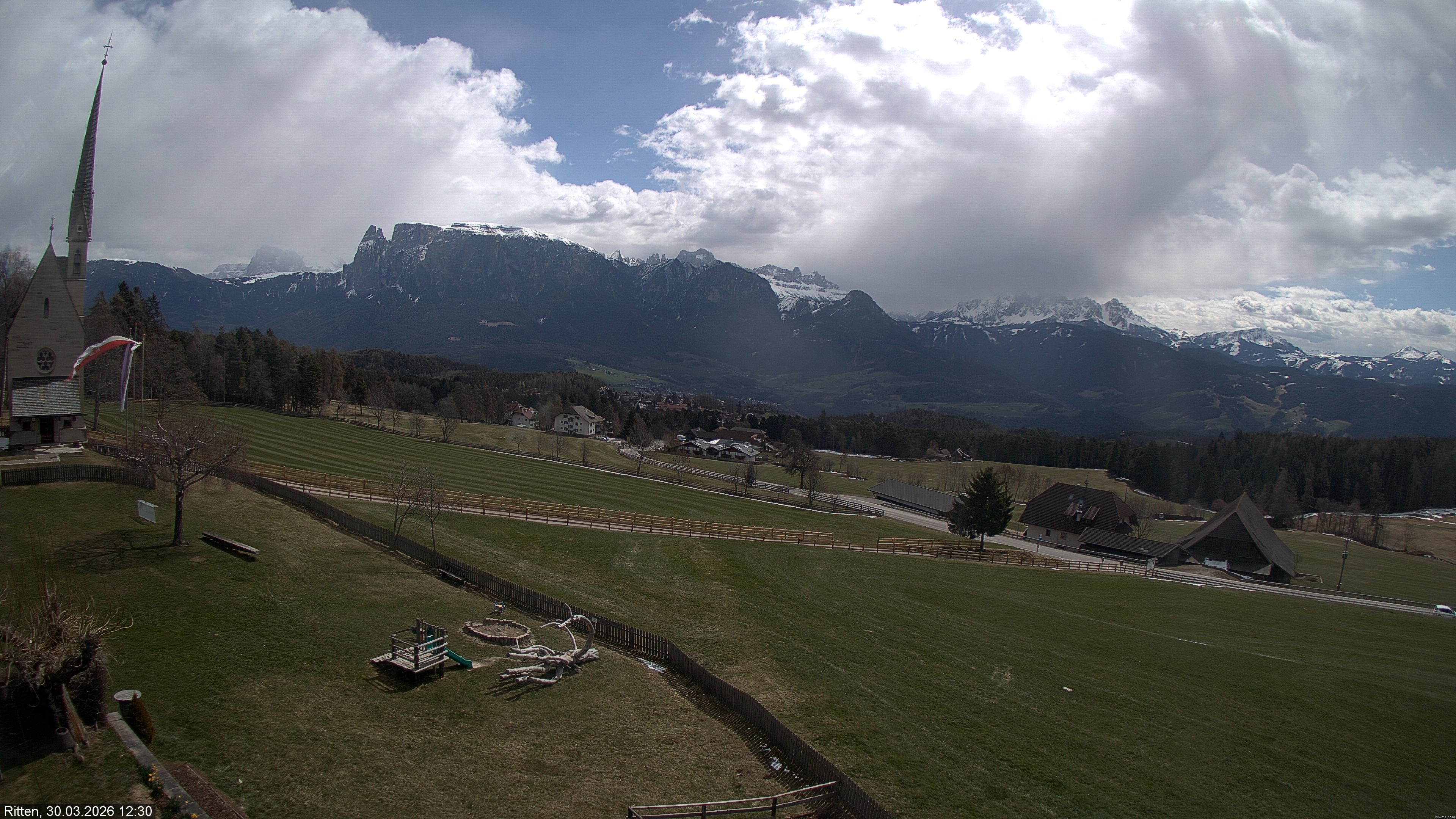 Archiv Foto Webcam Ritten bei Bozen, Südtirol