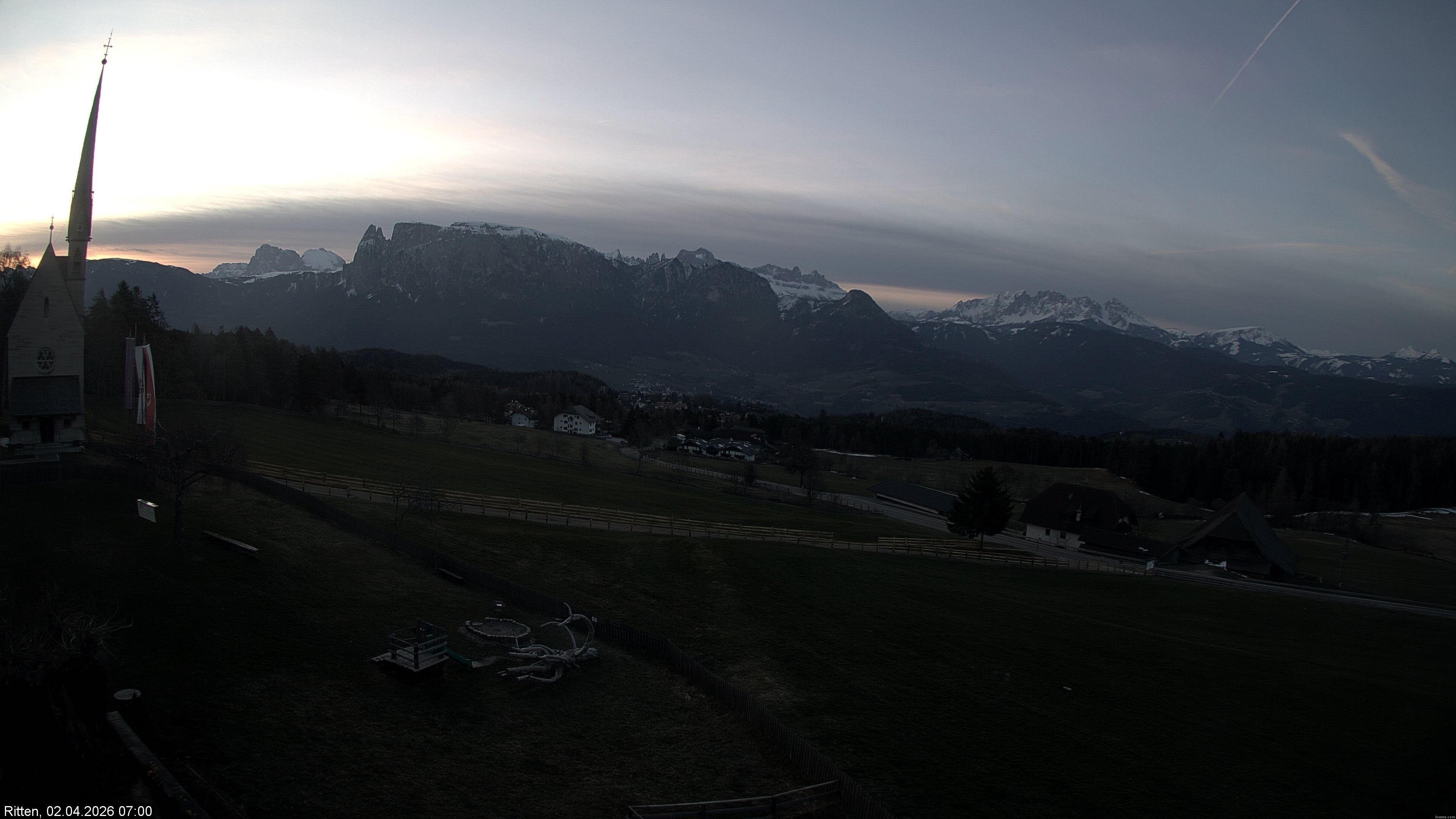 Archiv Foto Webcam Ritten bei Bozen, Südtirol