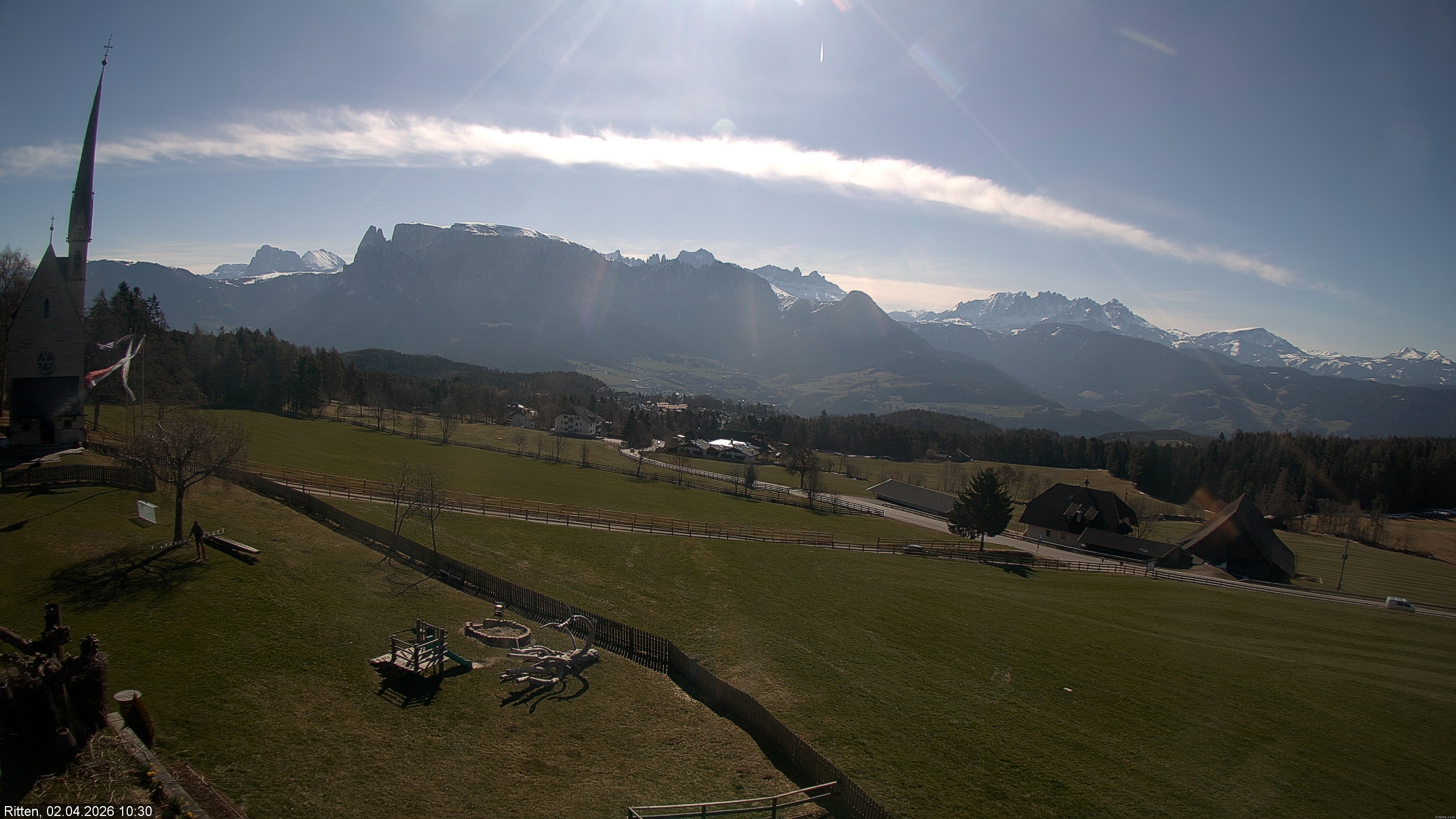 Archiv Foto Webcam Ritten bei Bozen, Südtirol