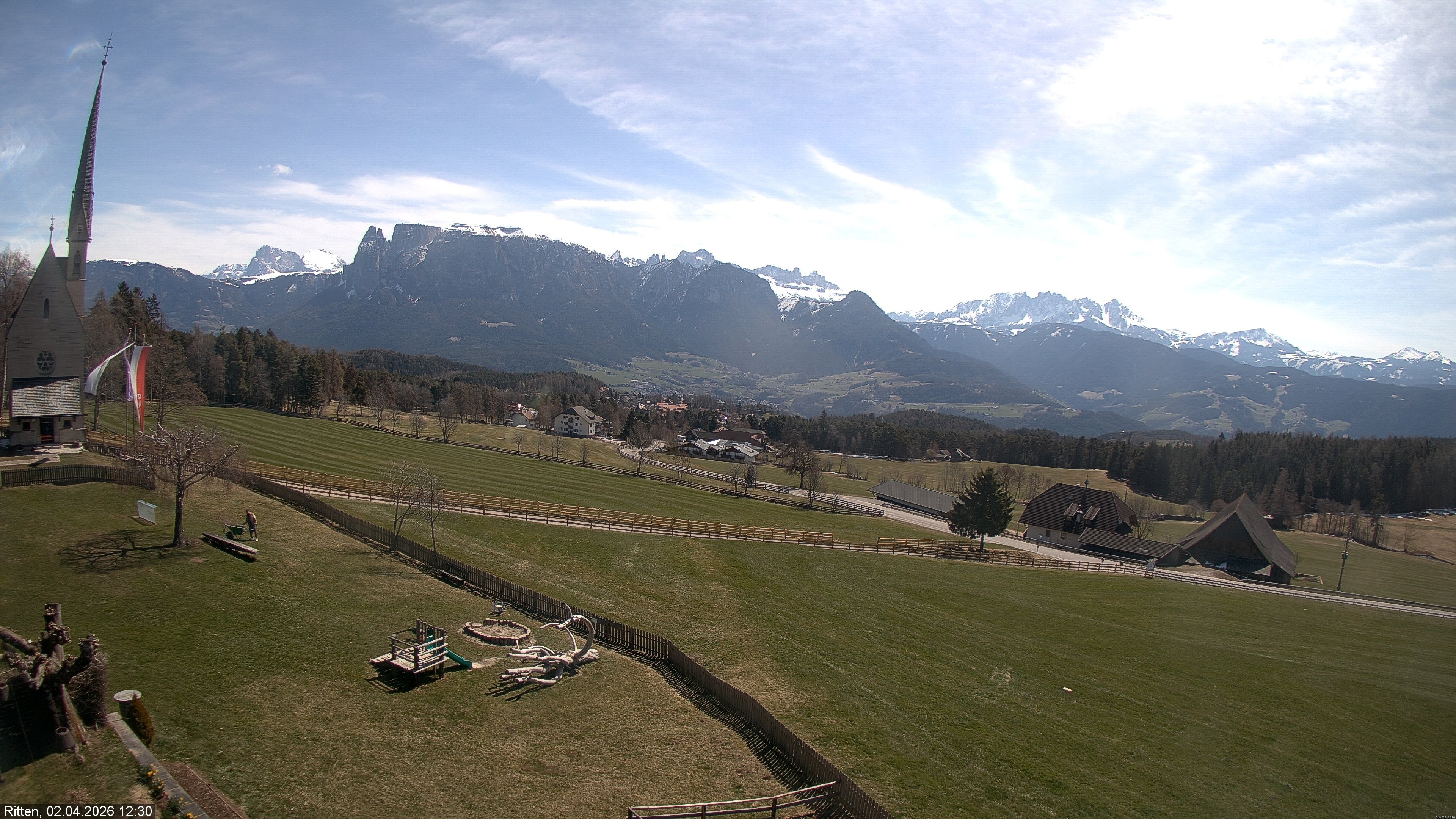 Archiv Foto Webcam Ritten bei Bozen, Südtirol
