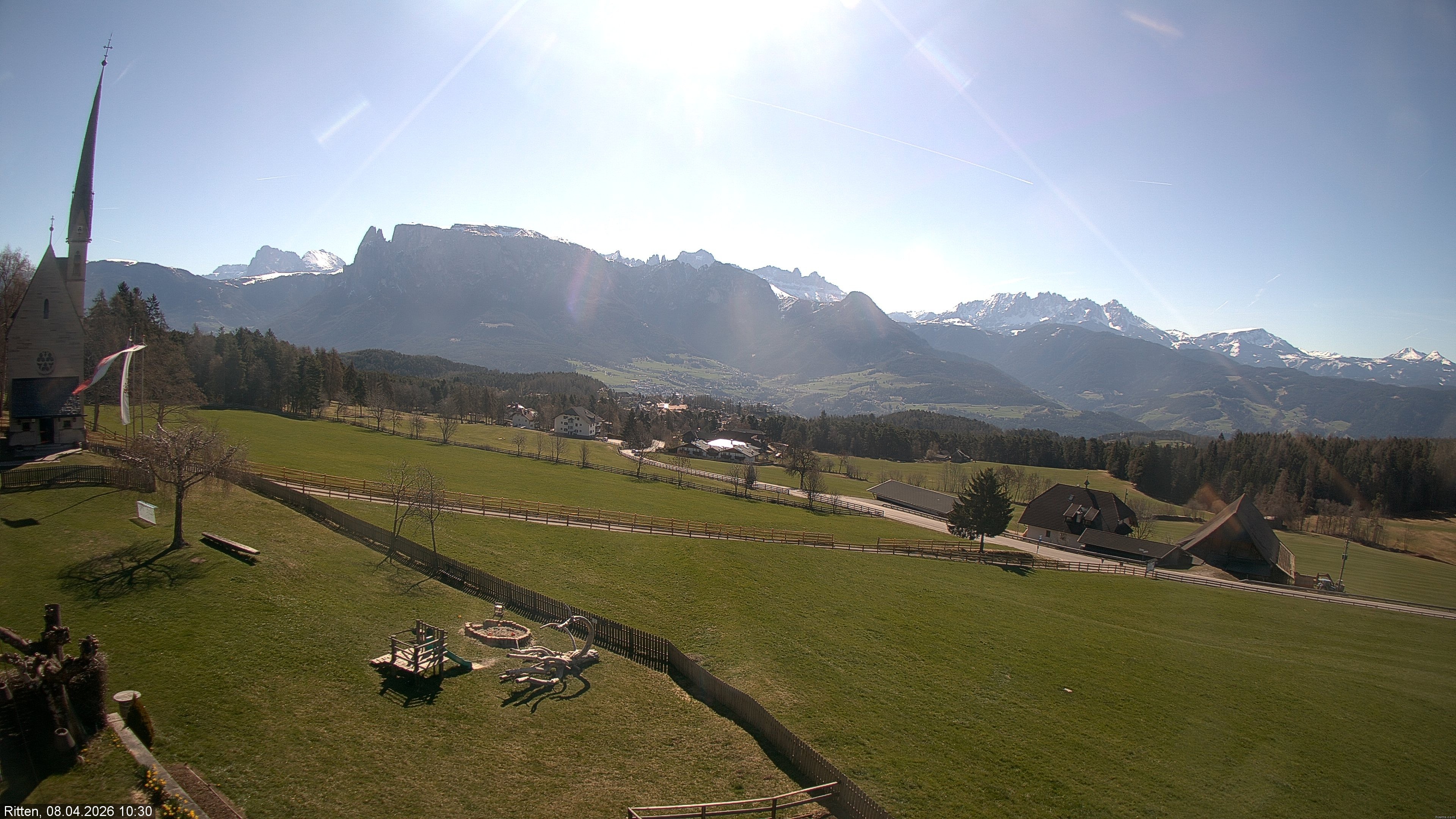 Archiv Foto Webcam Ritten bei Bozen, Südtirol