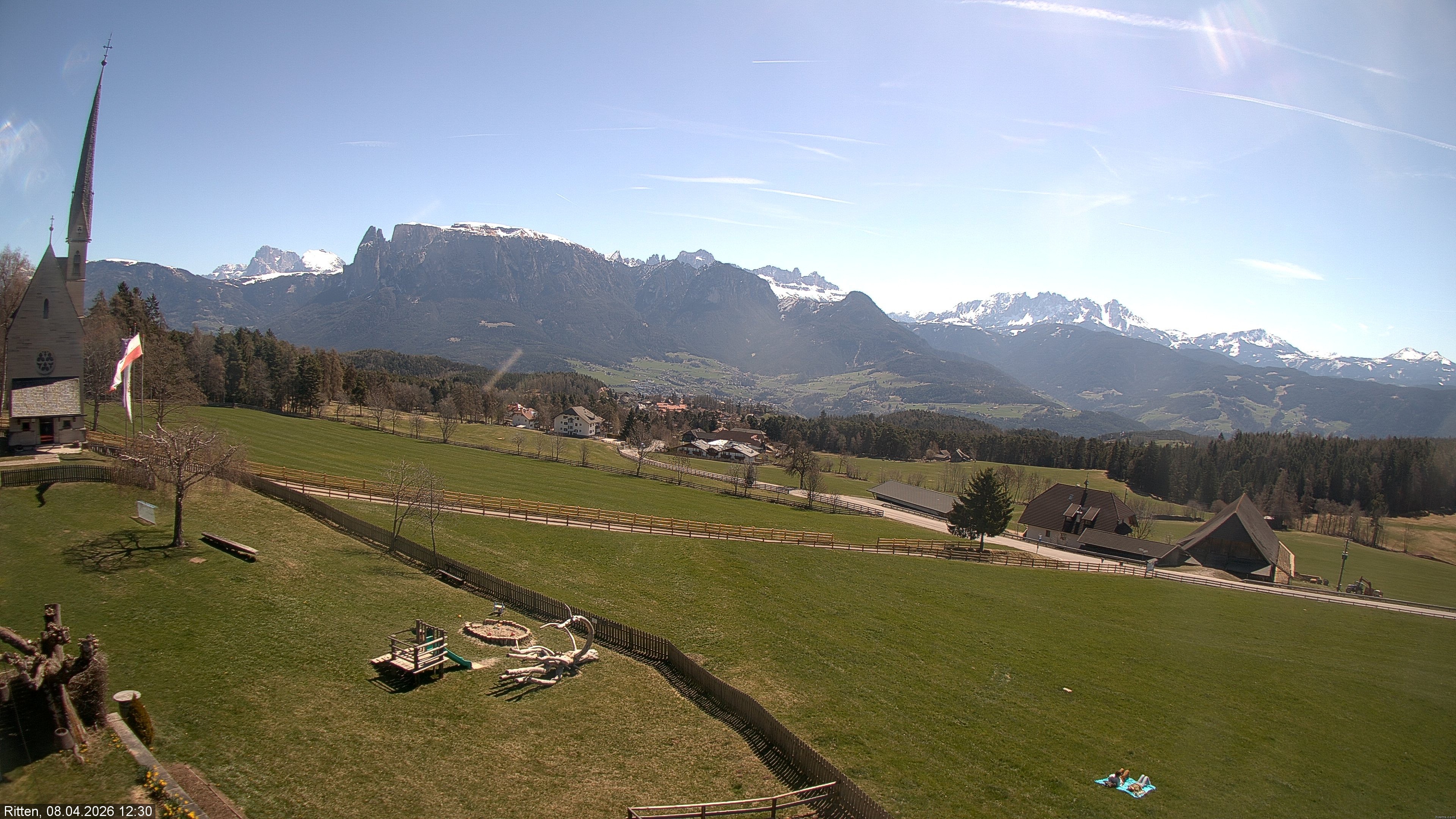 Archiv Foto Webcam Ritten bei Bozen, Südtirol