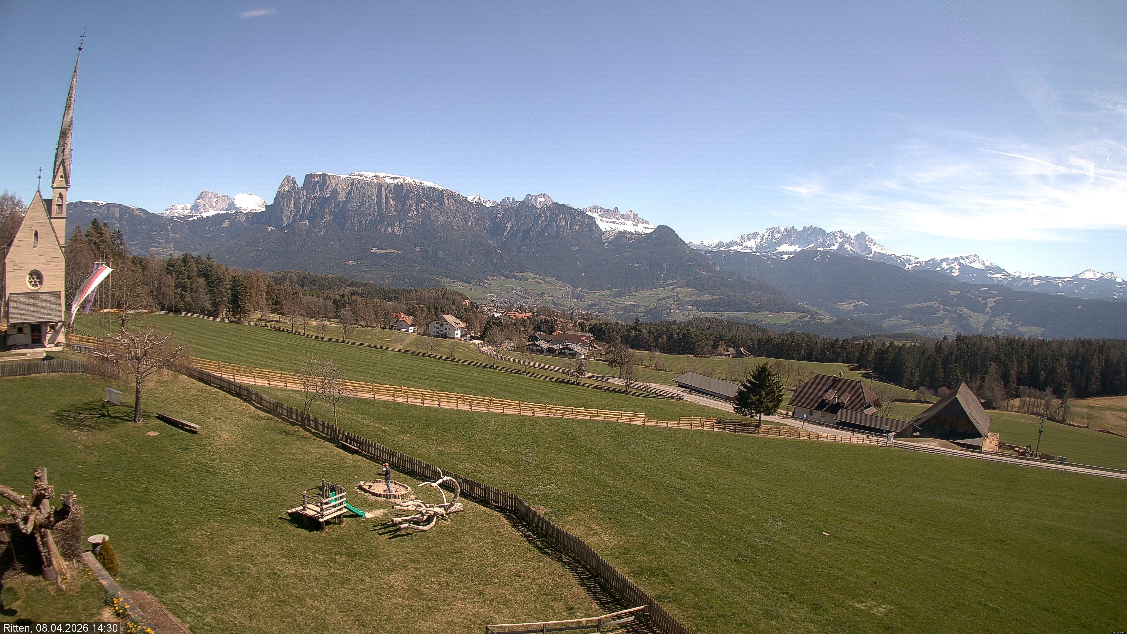 Archiv Foto Webcam Ritten bei Bozen, Südtirol