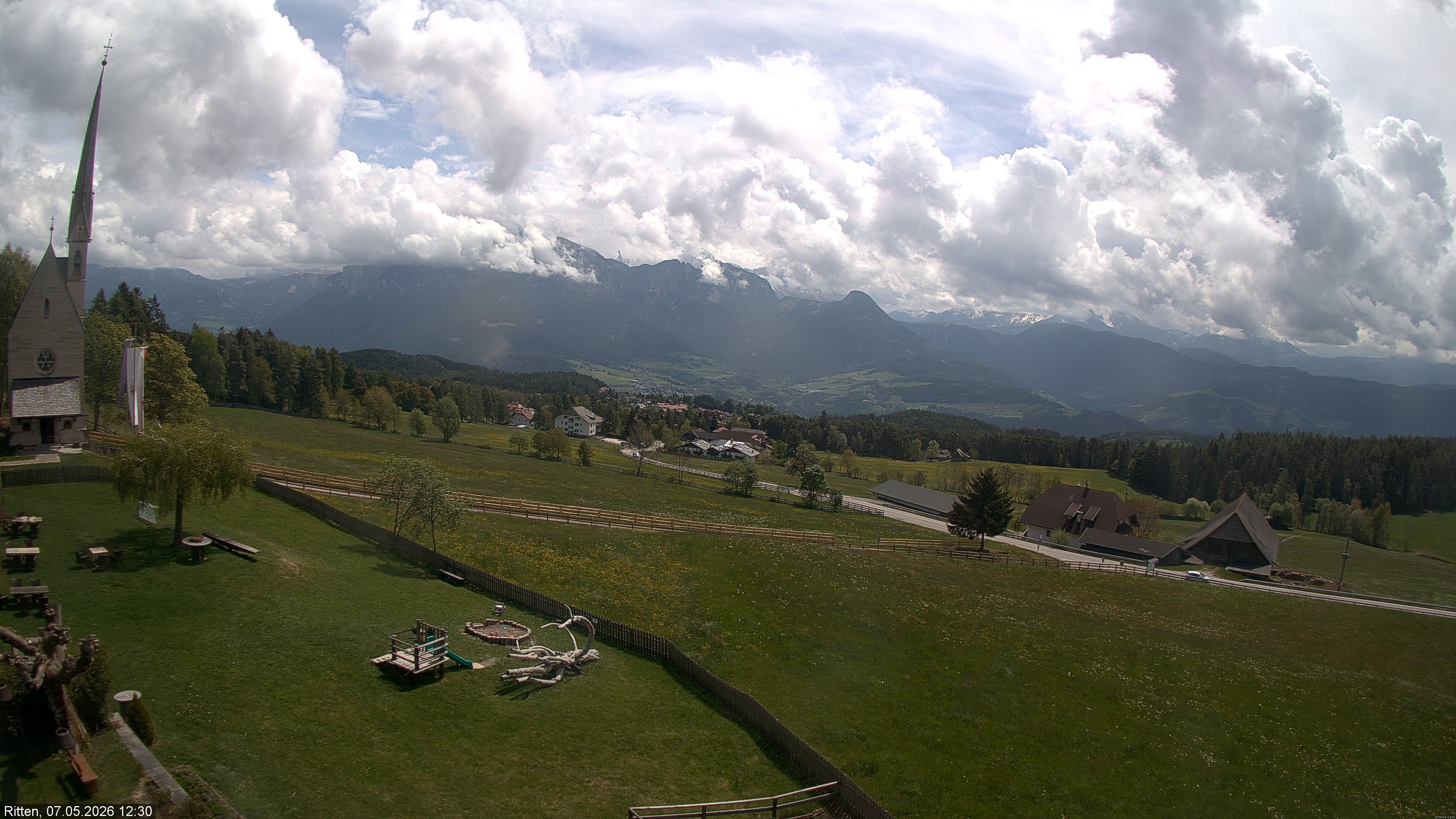 Archiv Foto Webcam Ritten bei Bozen, Südtirol