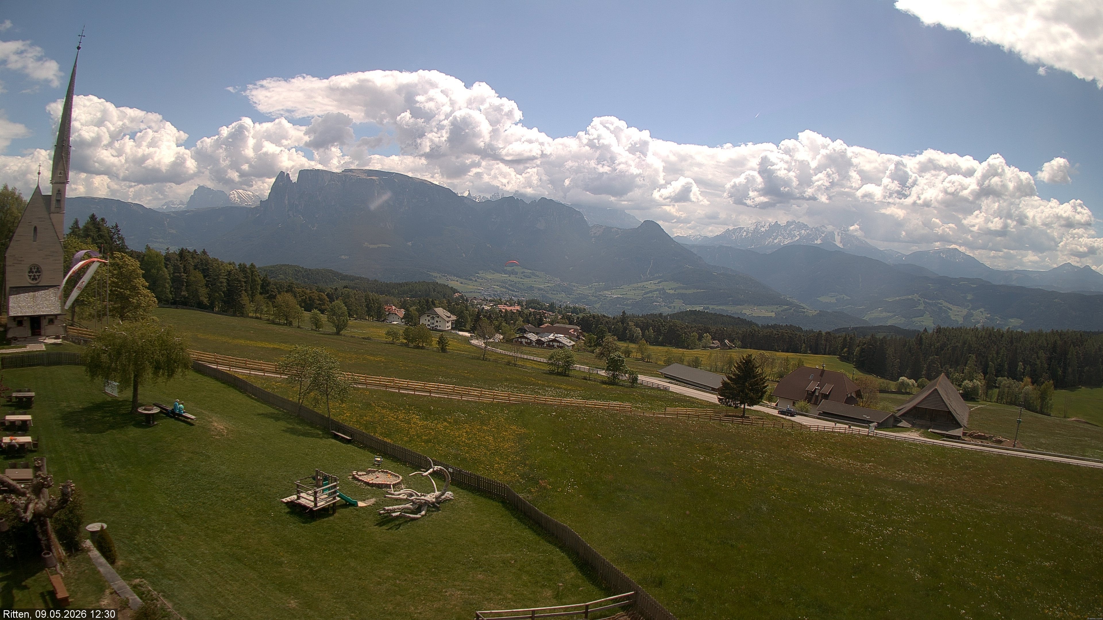 Archiv Foto Webcam Ritten bei Bozen, Südtirol