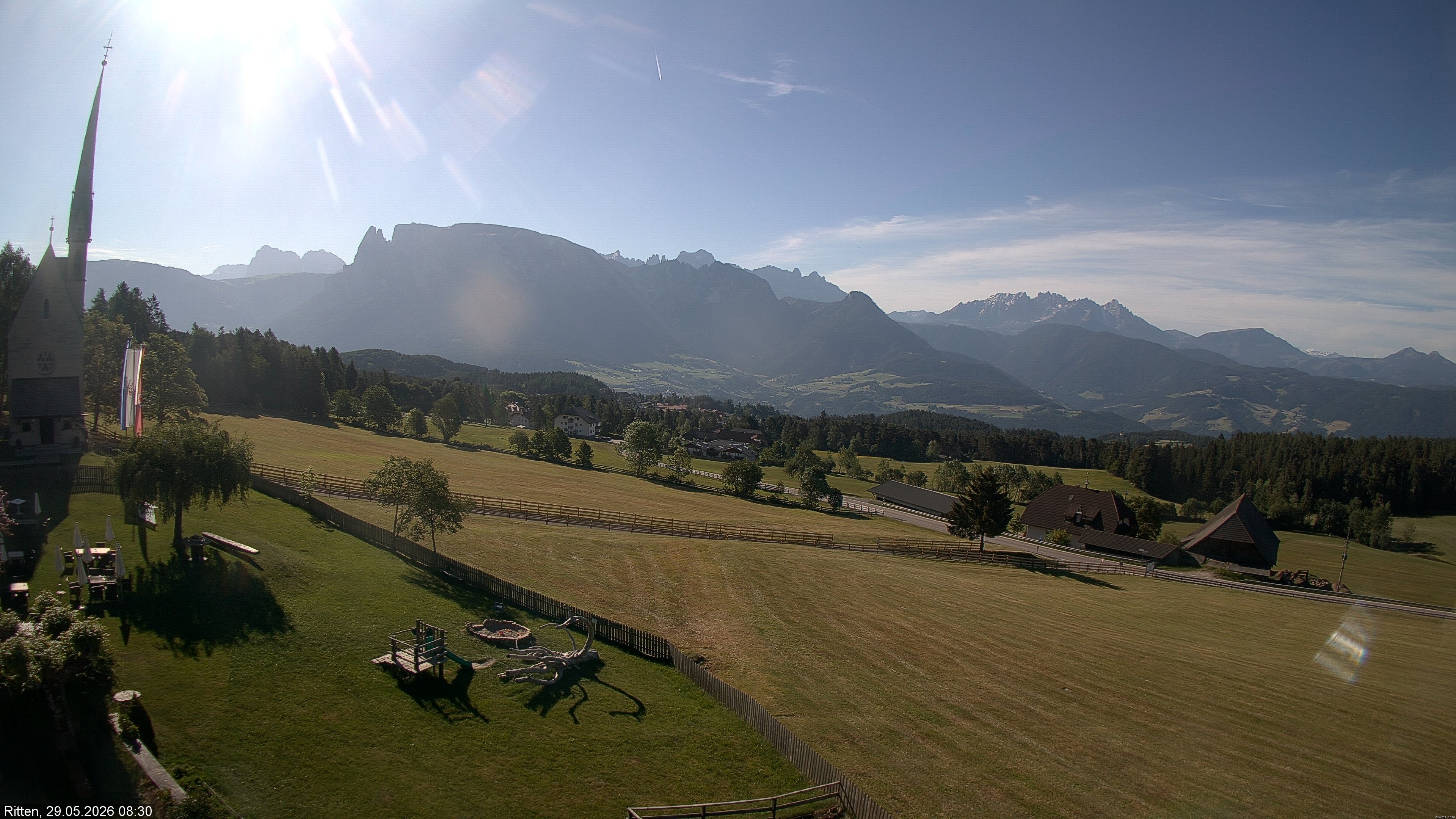 Archiv Foto Webcam Ritten bei Bozen, Südtirol