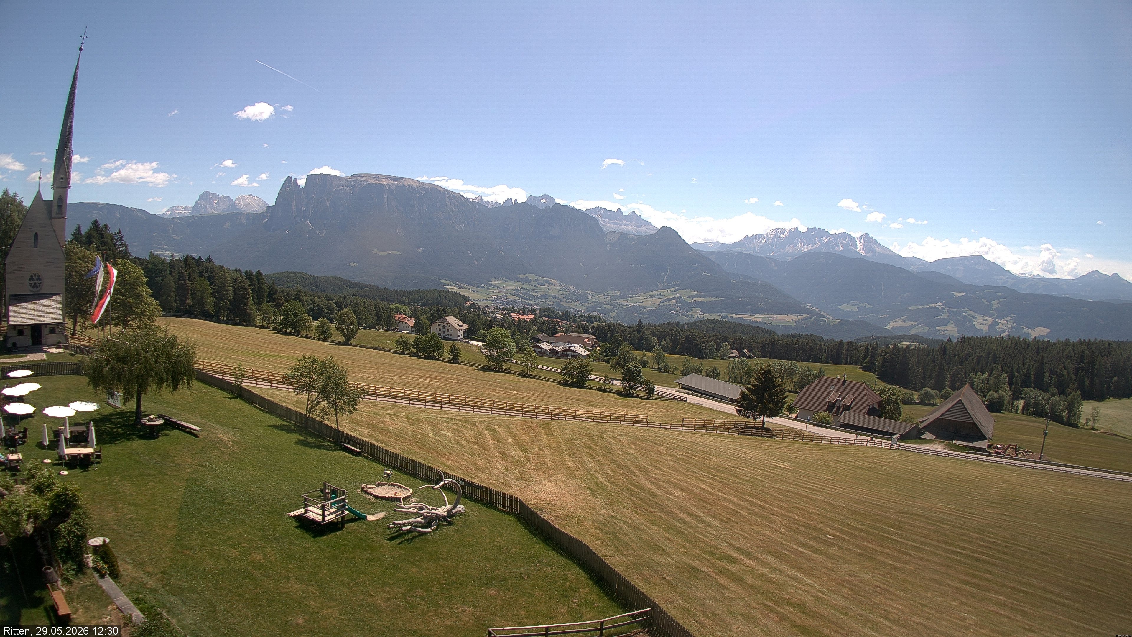 Archiv Foto Webcam Ritten bei Bozen, Südtirol