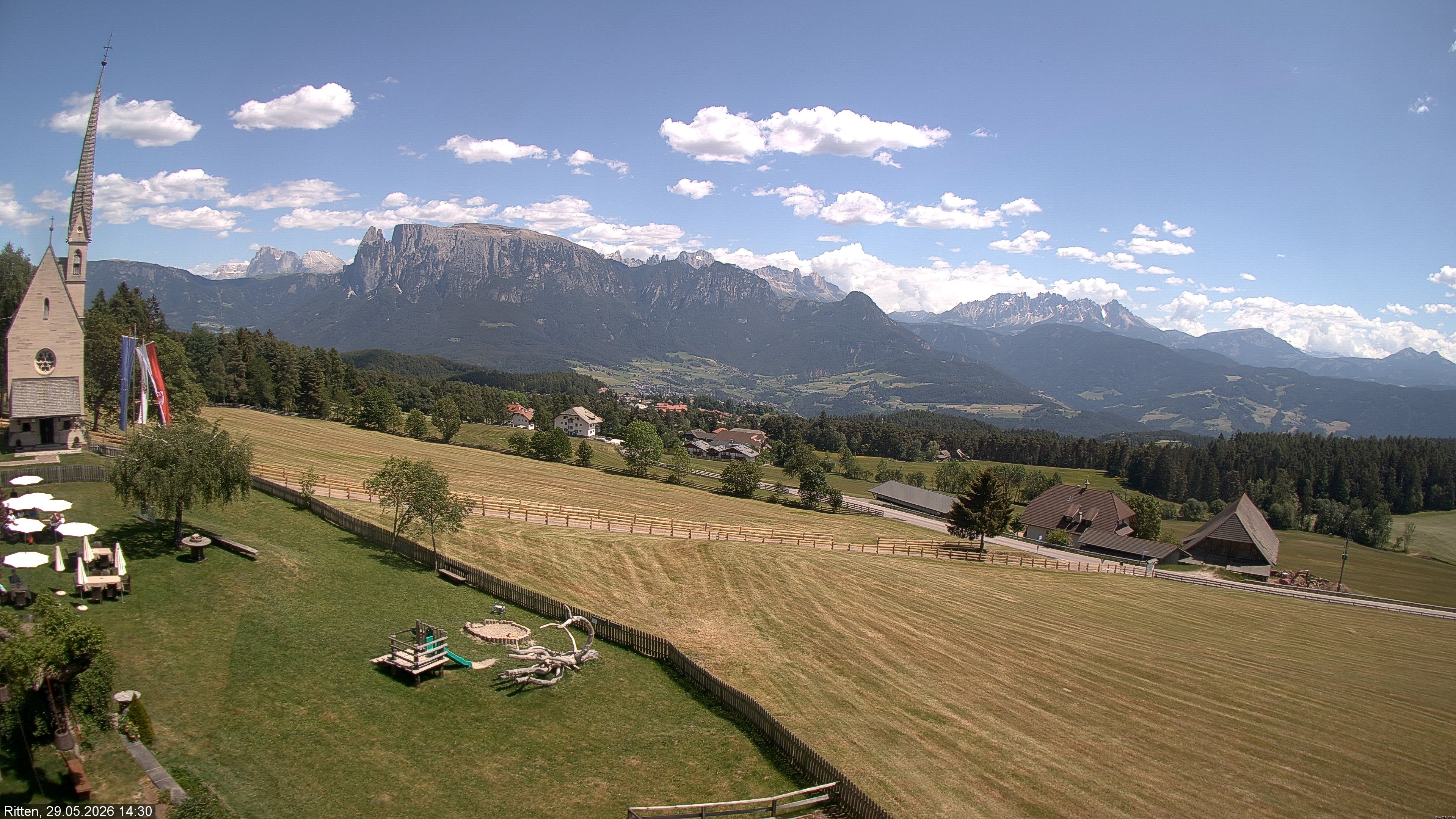 Archiv Foto Webcam Ritten bei Bozen, Südtirol