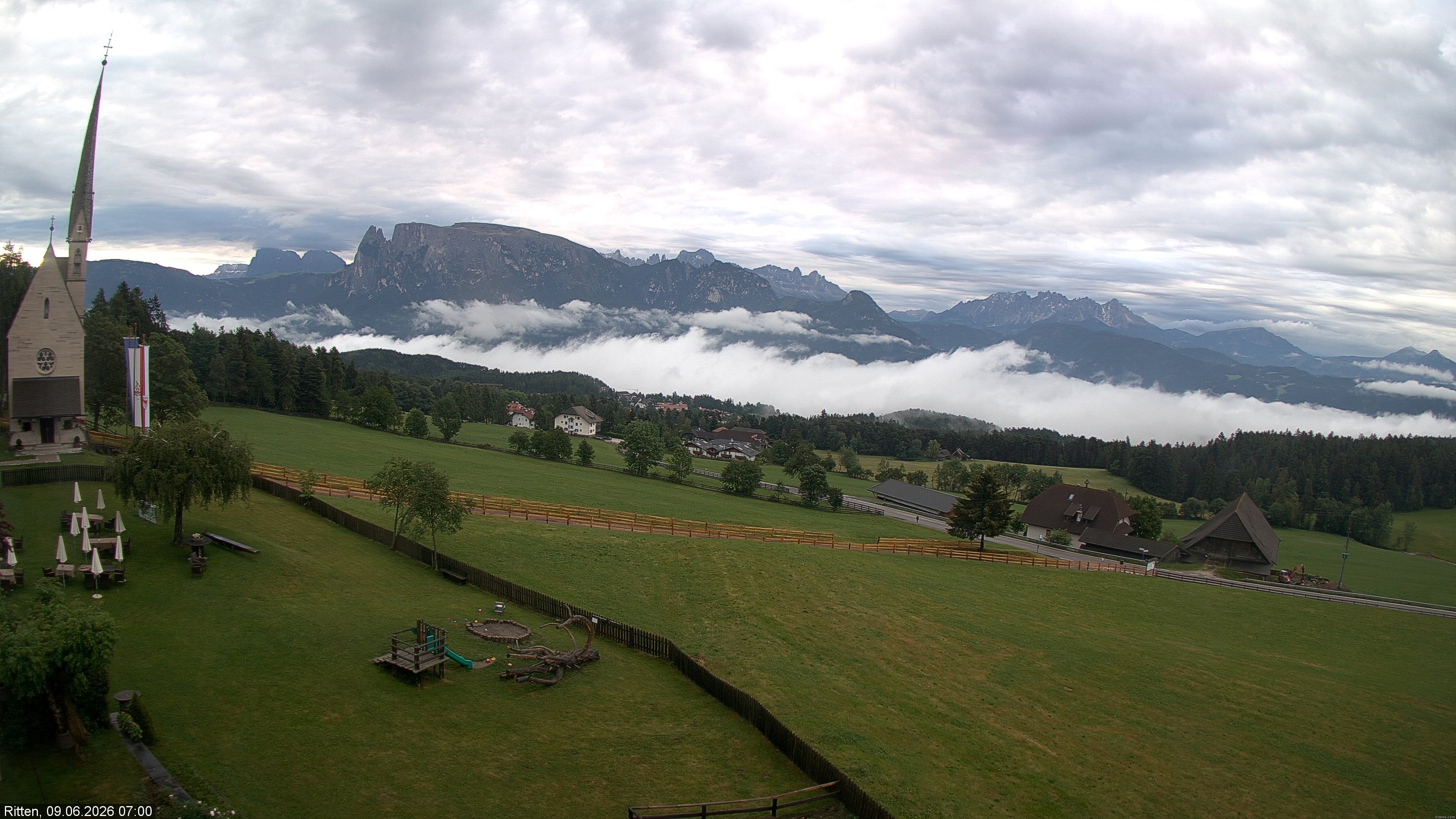 Archiv Foto Webcam Ritten bei Bozen, Südtirol