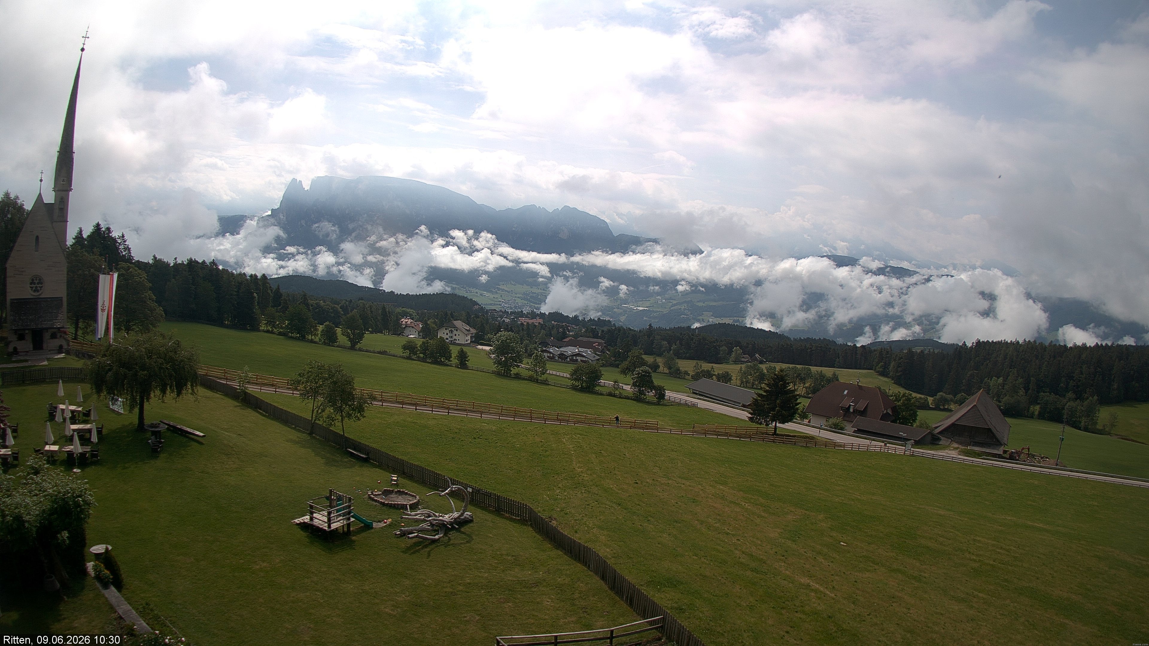 Archiv Foto Webcam Ritten bei Bozen, Südtirol