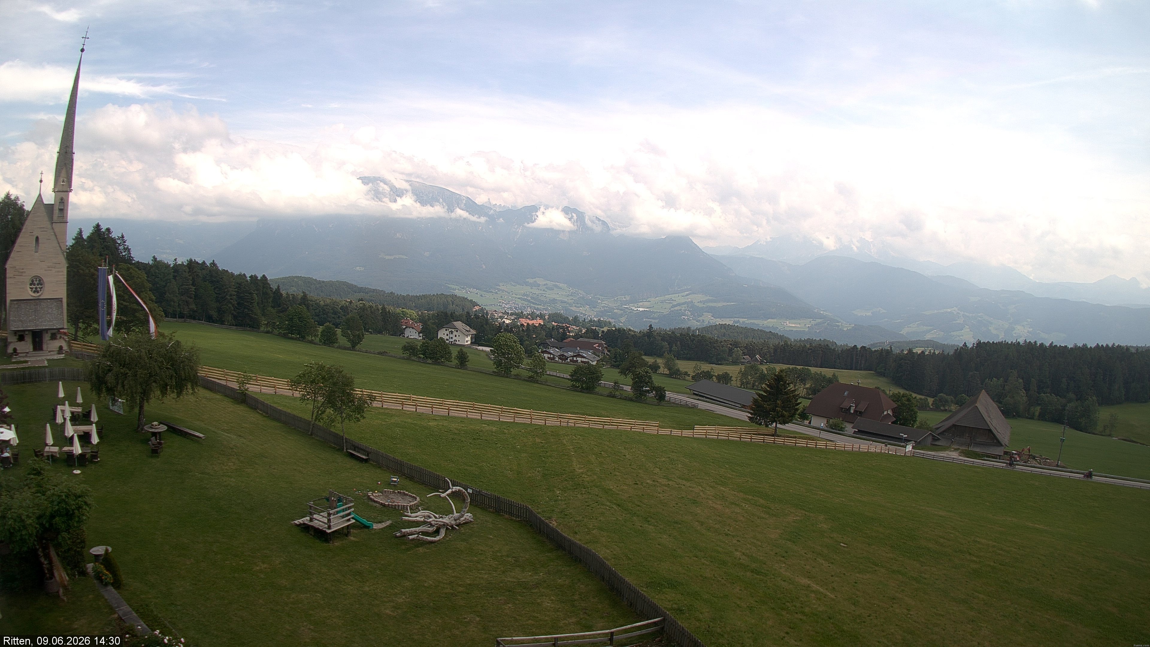 Archiv Foto Webcam Ritten bei Bozen, Südtirol