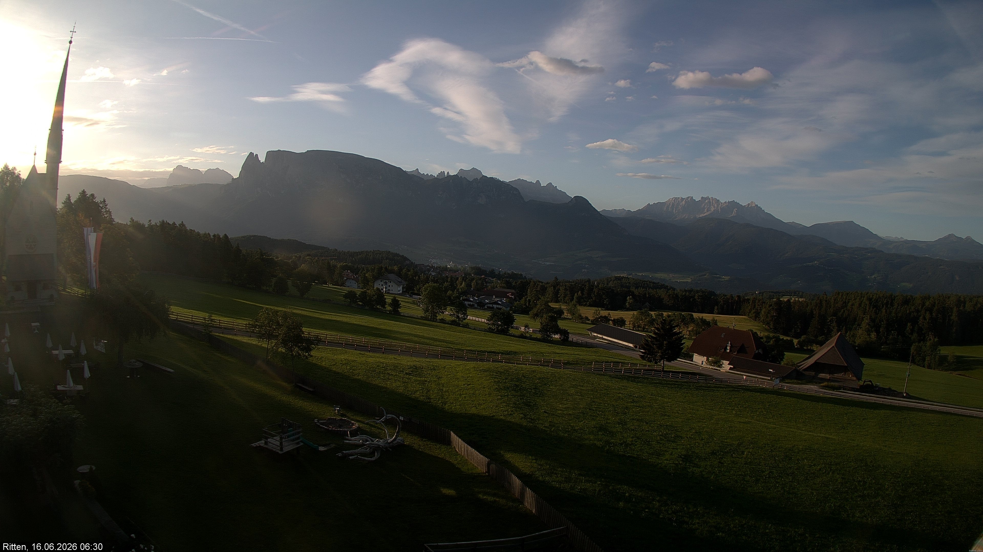 Archiv Foto Webcam Ritten bei Bozen, Südtirol