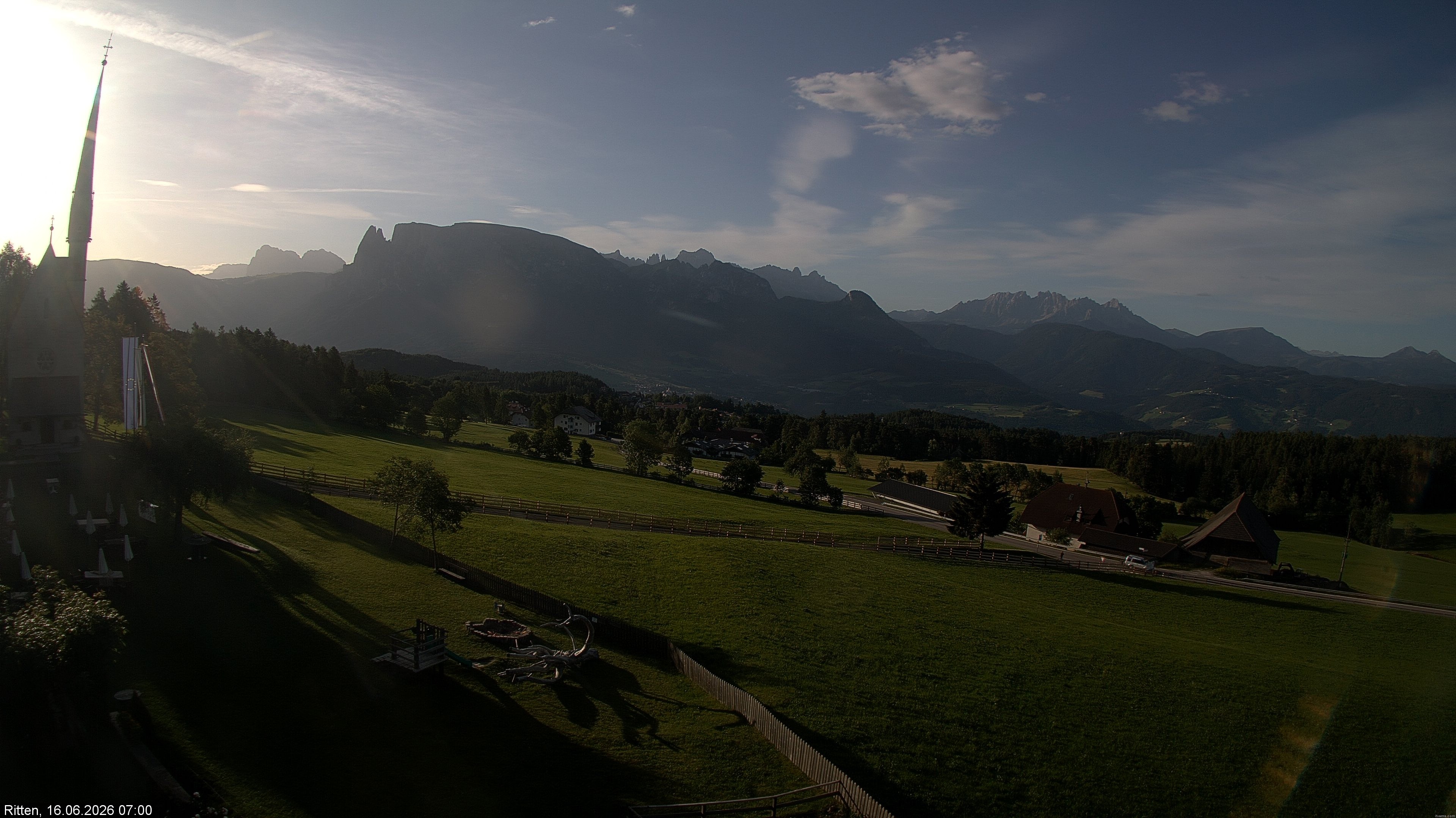Archiv Foto Webcam Ritten bei Bozen, Südtirol