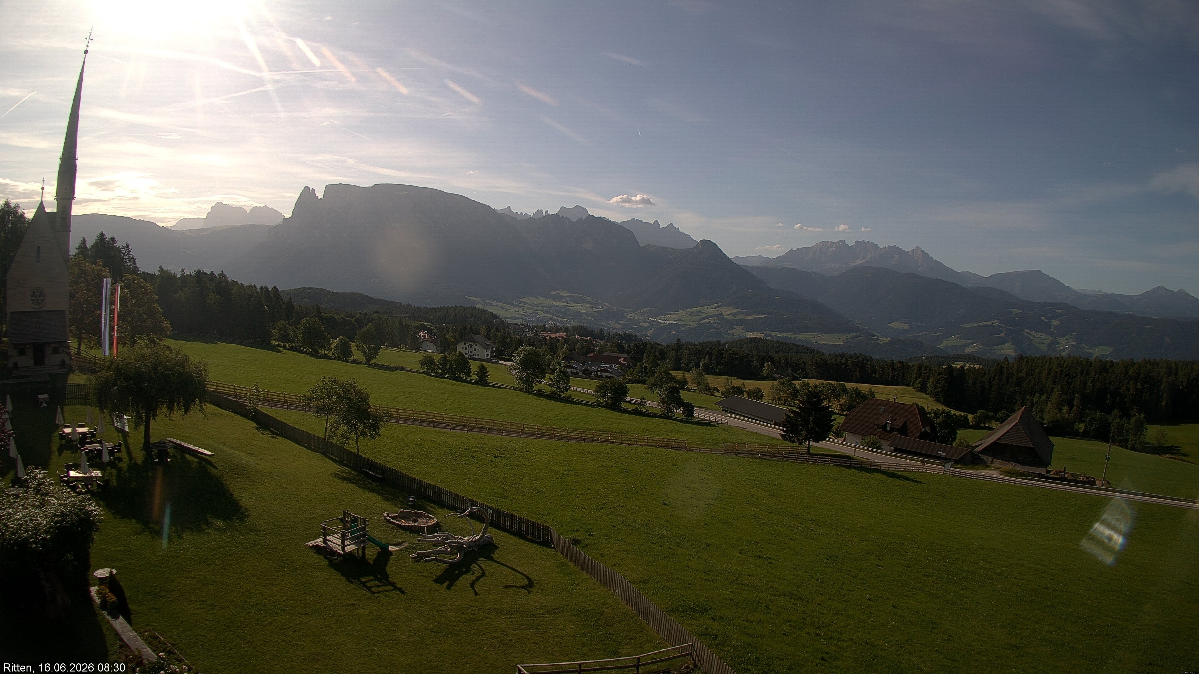 Archiv Foto Webcam Ritten bei Bozen, Südtirol