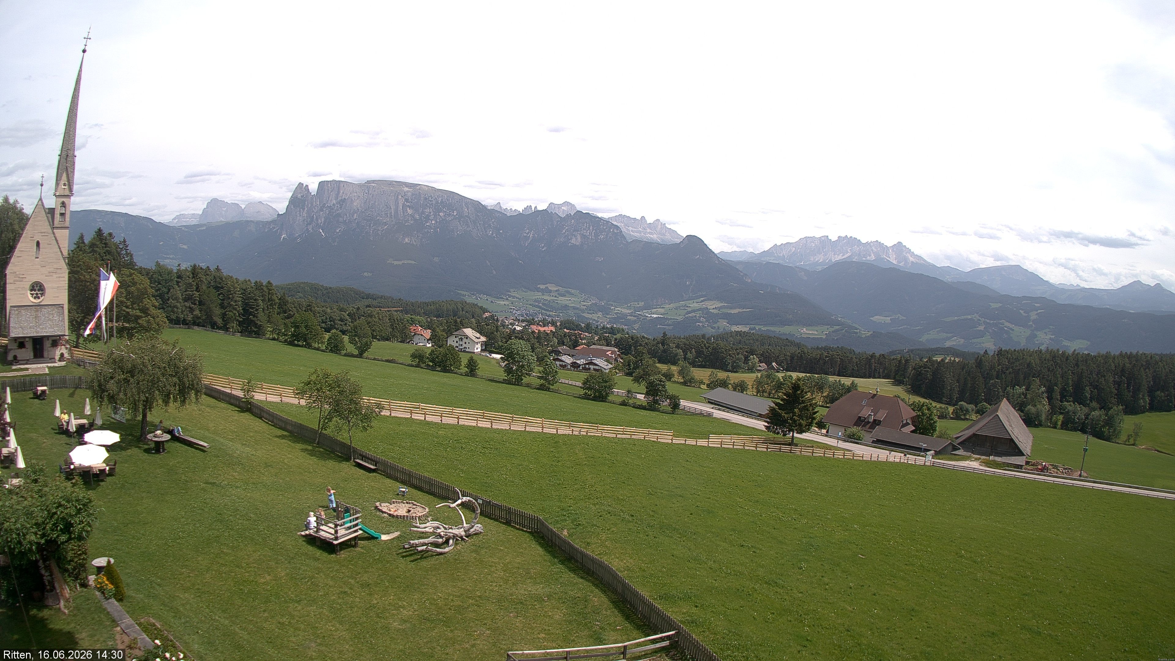 Archiv Foto Webcam Ritten bei Bozen, Südtirol