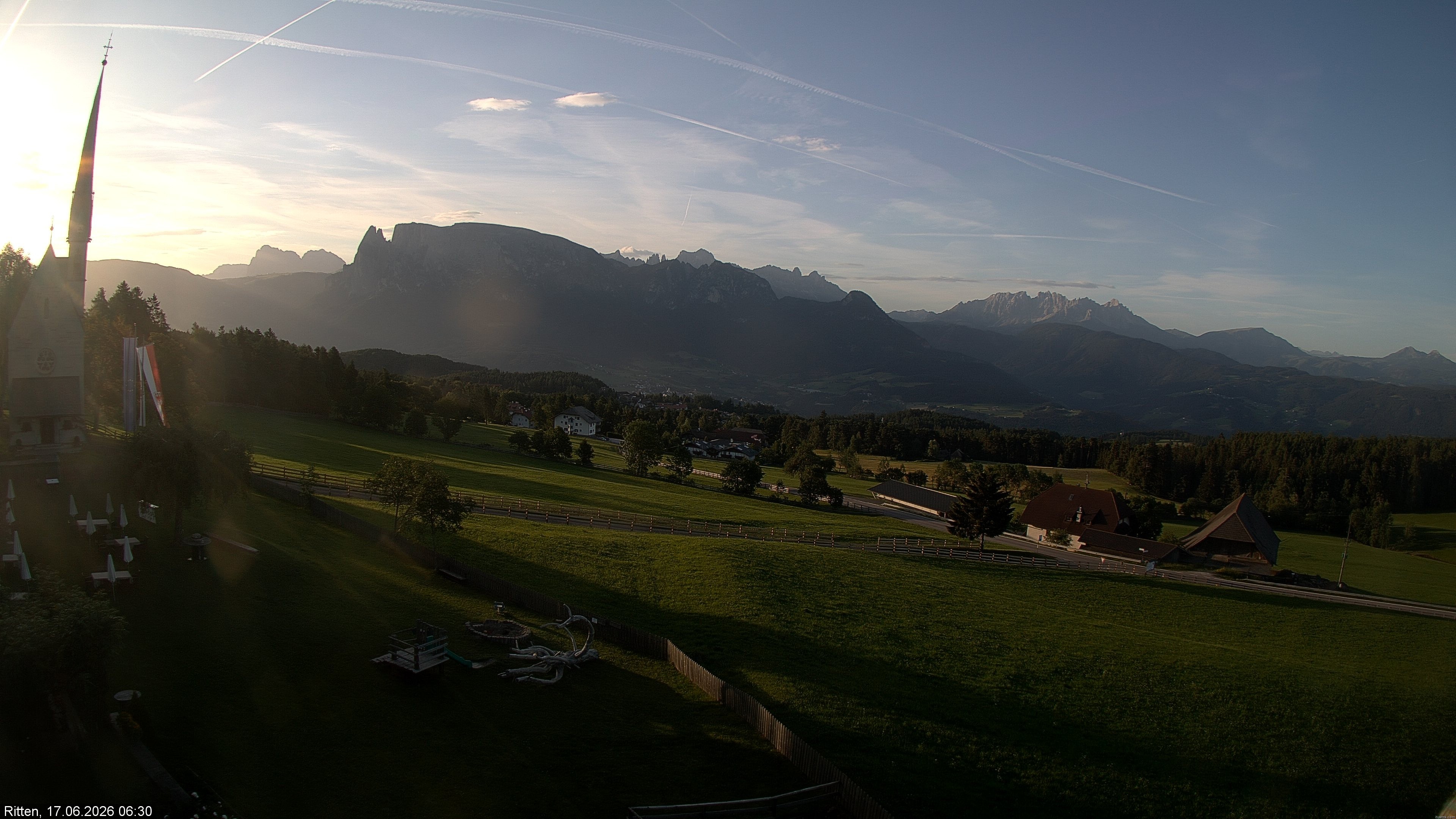 Archiv Foto Webcam Ritten bei Bozen, Südtirol