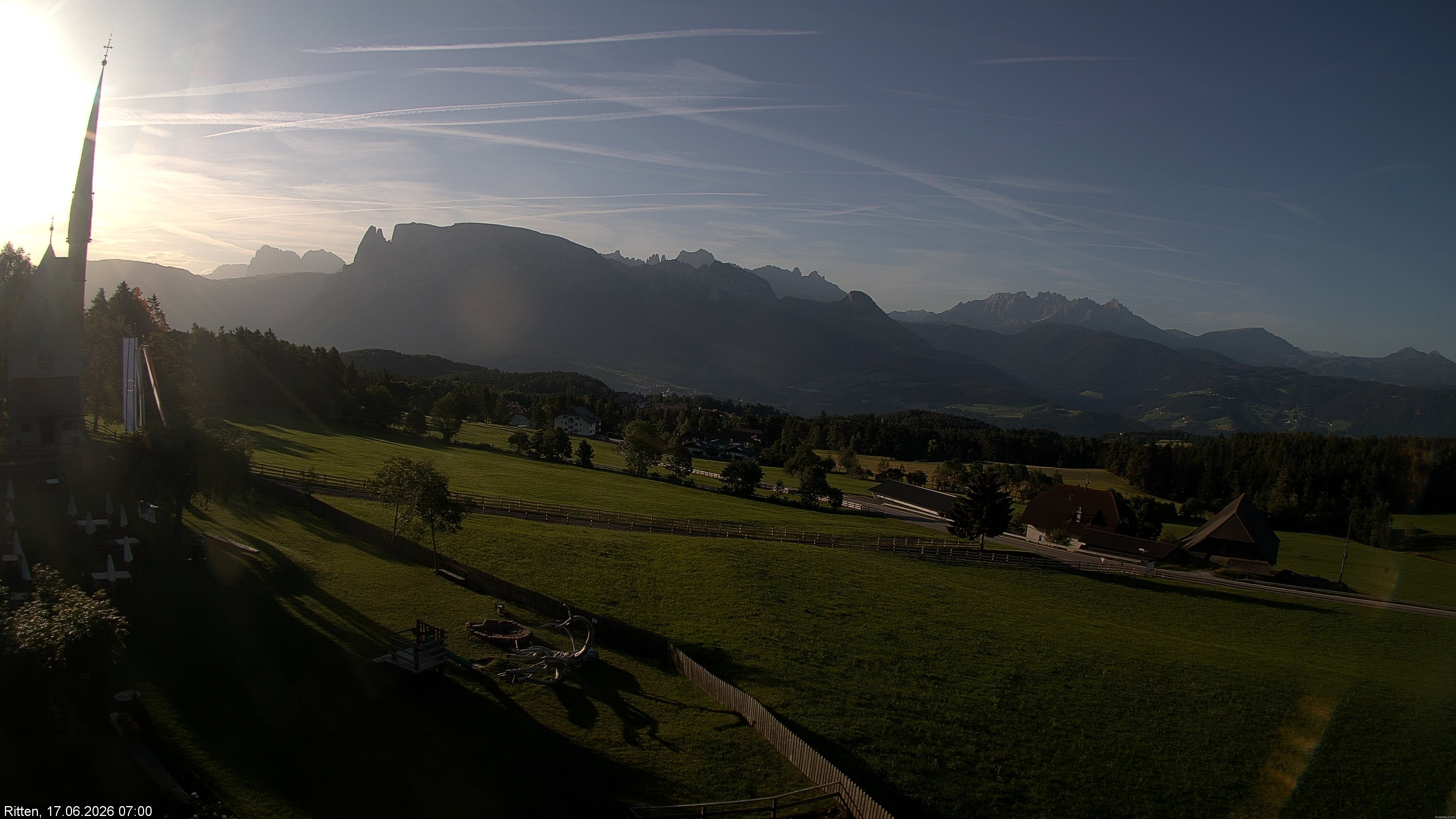 Archiv Foto Webcam Ritten bei Bozen, Südtirol