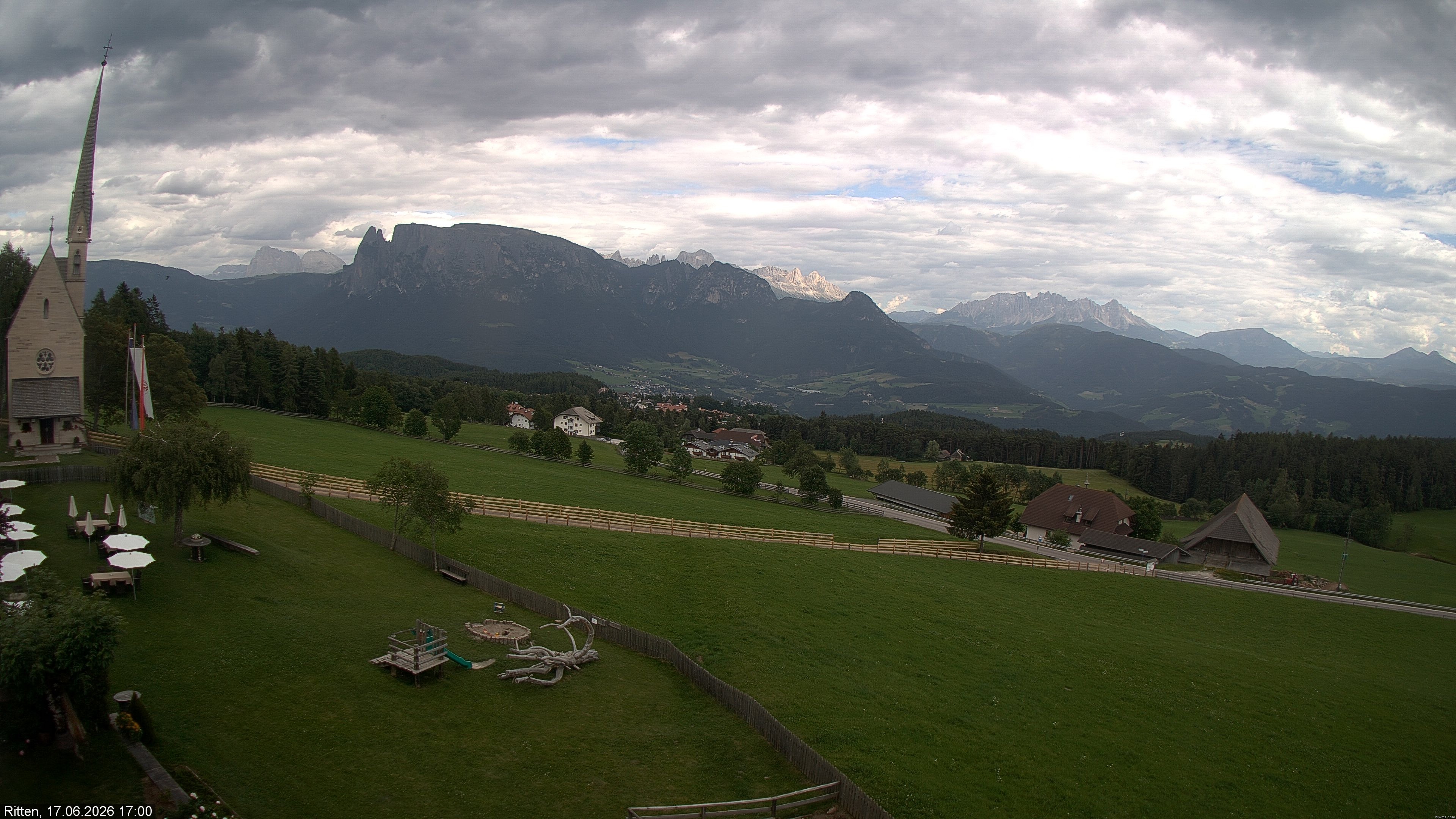 Archiv Foto Webcam Ritten bei Bozen, Südtirol
