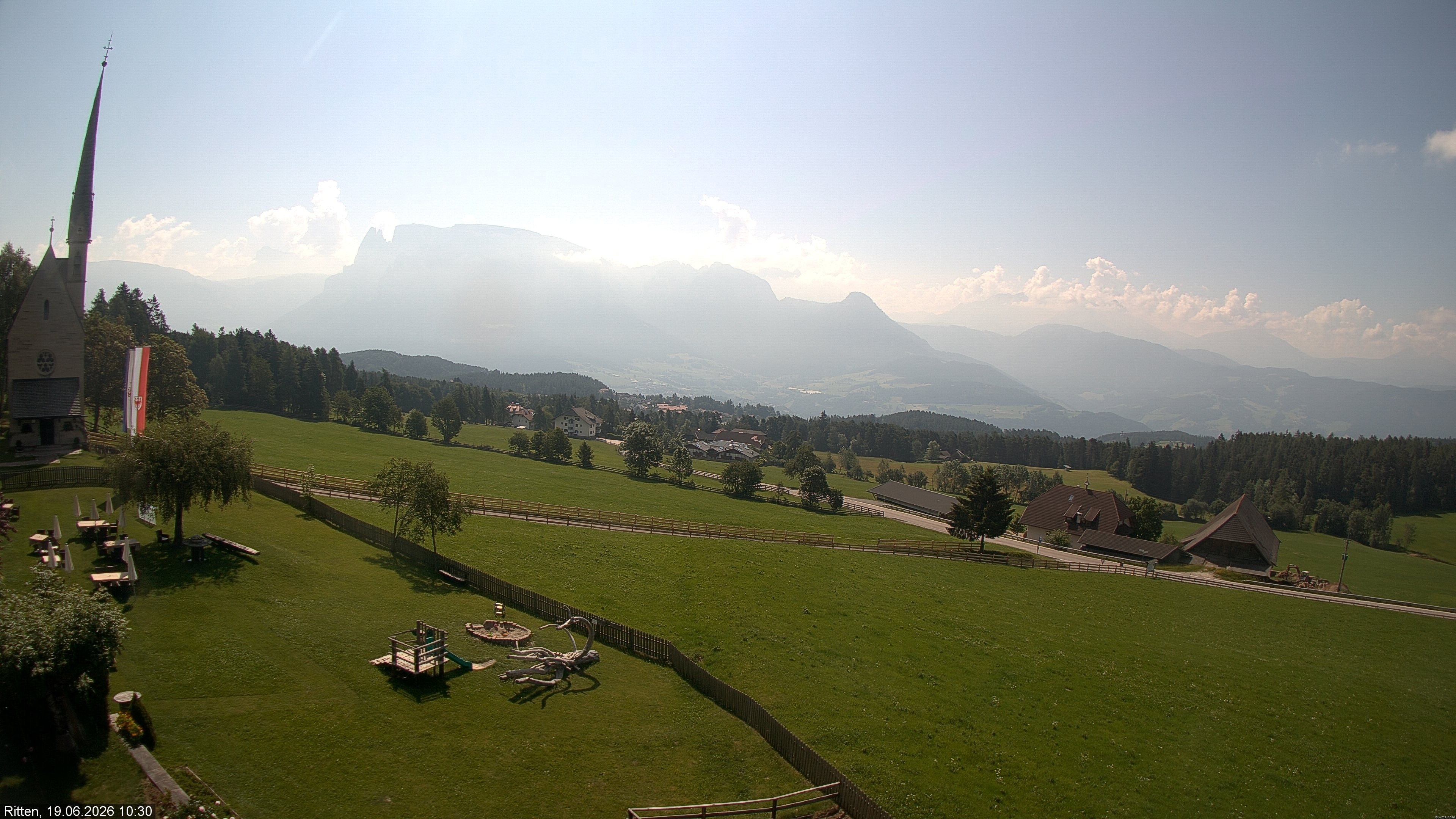 Archiv Foto Webcam Ritten bei Bozen, Südtirol