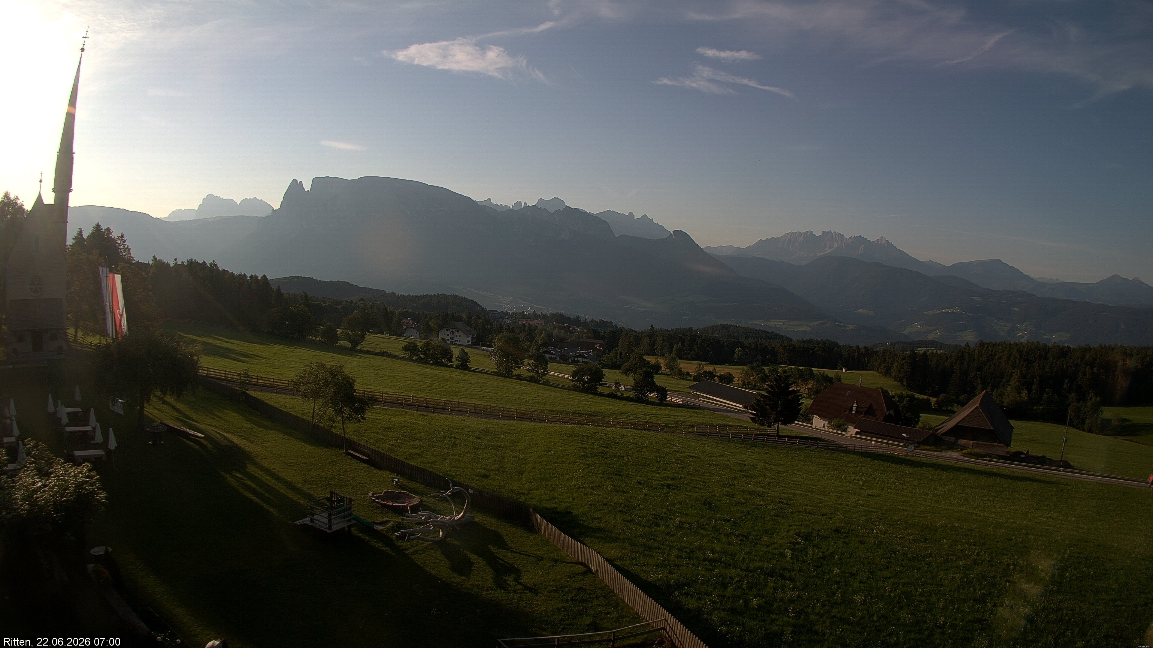 Archiv Foto Webcam Ritten bei Bozen, Südtirol