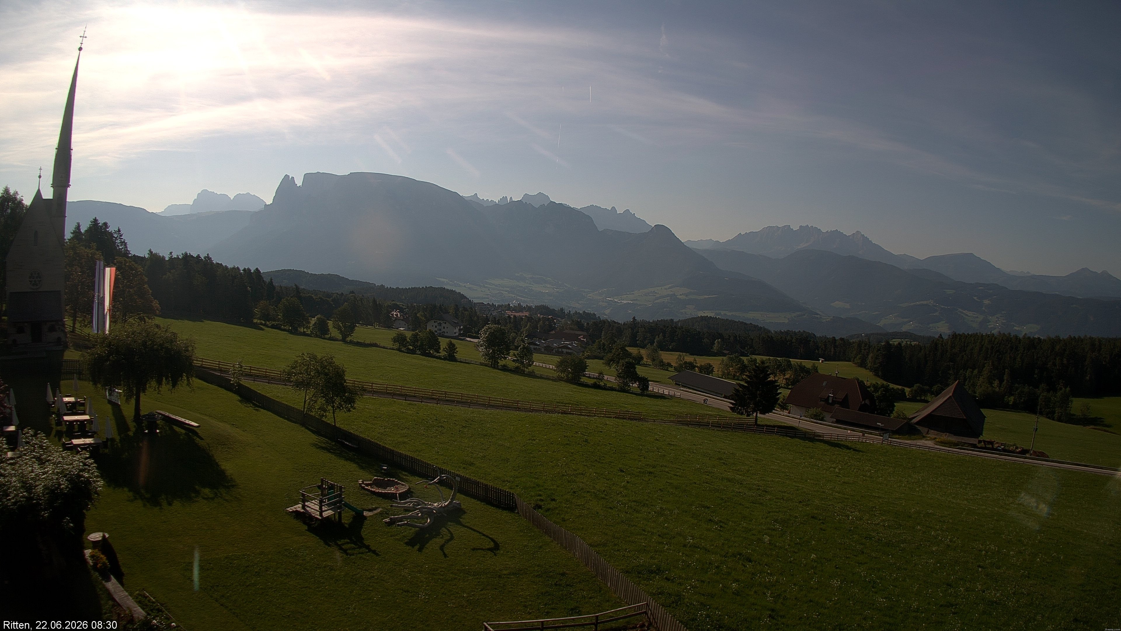 Archiv Foto Webcam Ritten bei Bozen, Südtirol