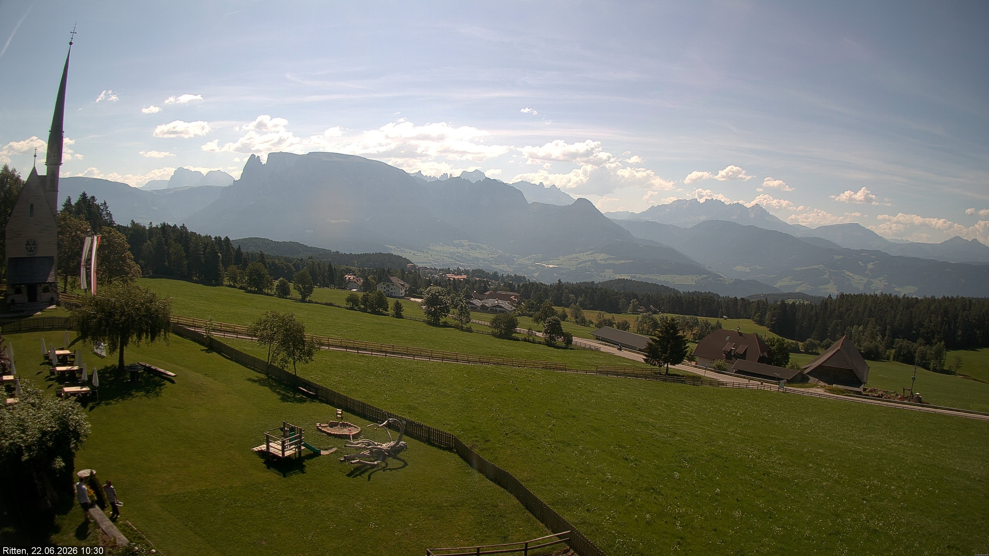 Archiv Foto Webcam Ritten bei Bozen, Südtirol