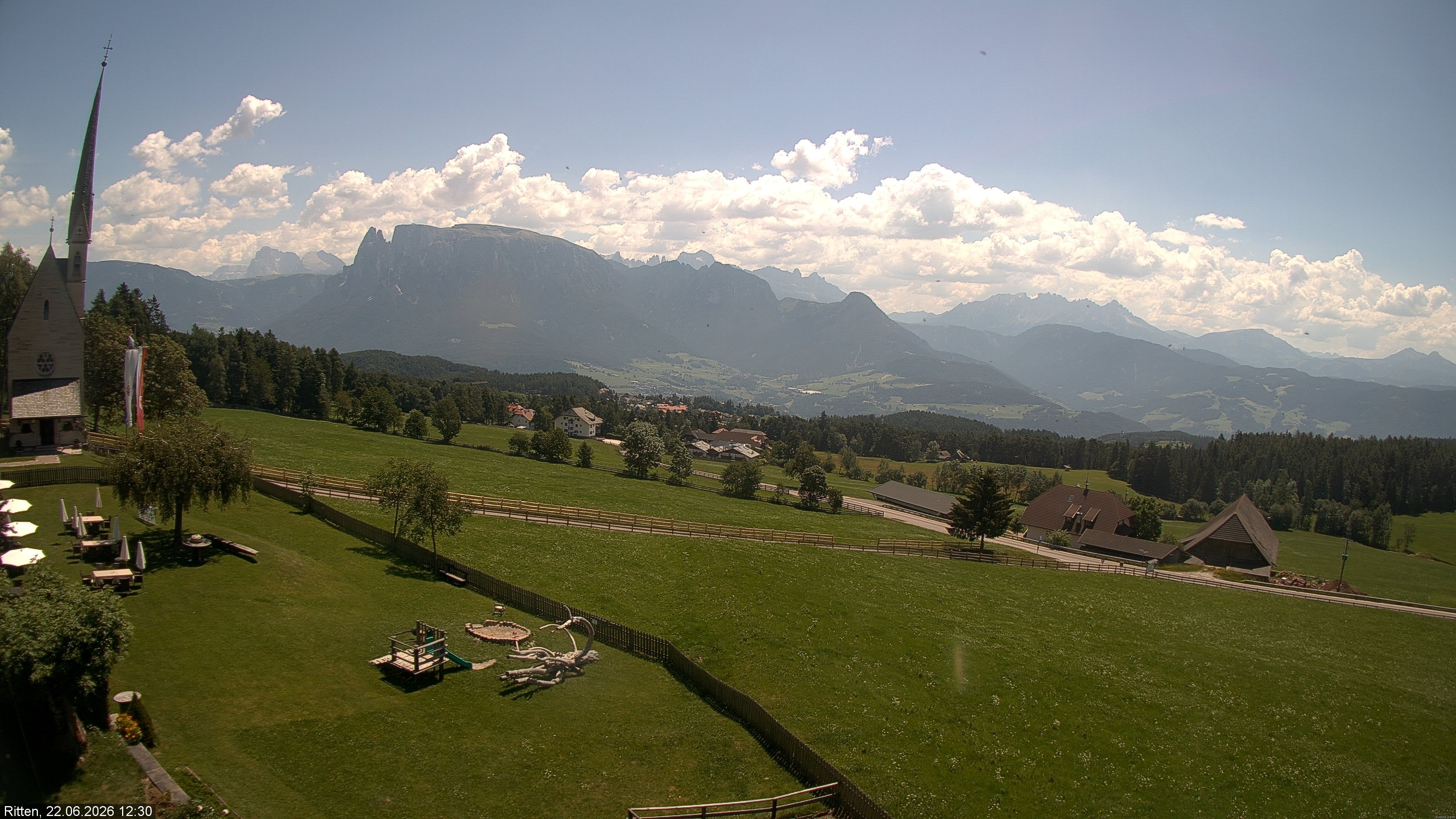 Archiv Foto Webcam Ritten bei Bozen, Südtirol