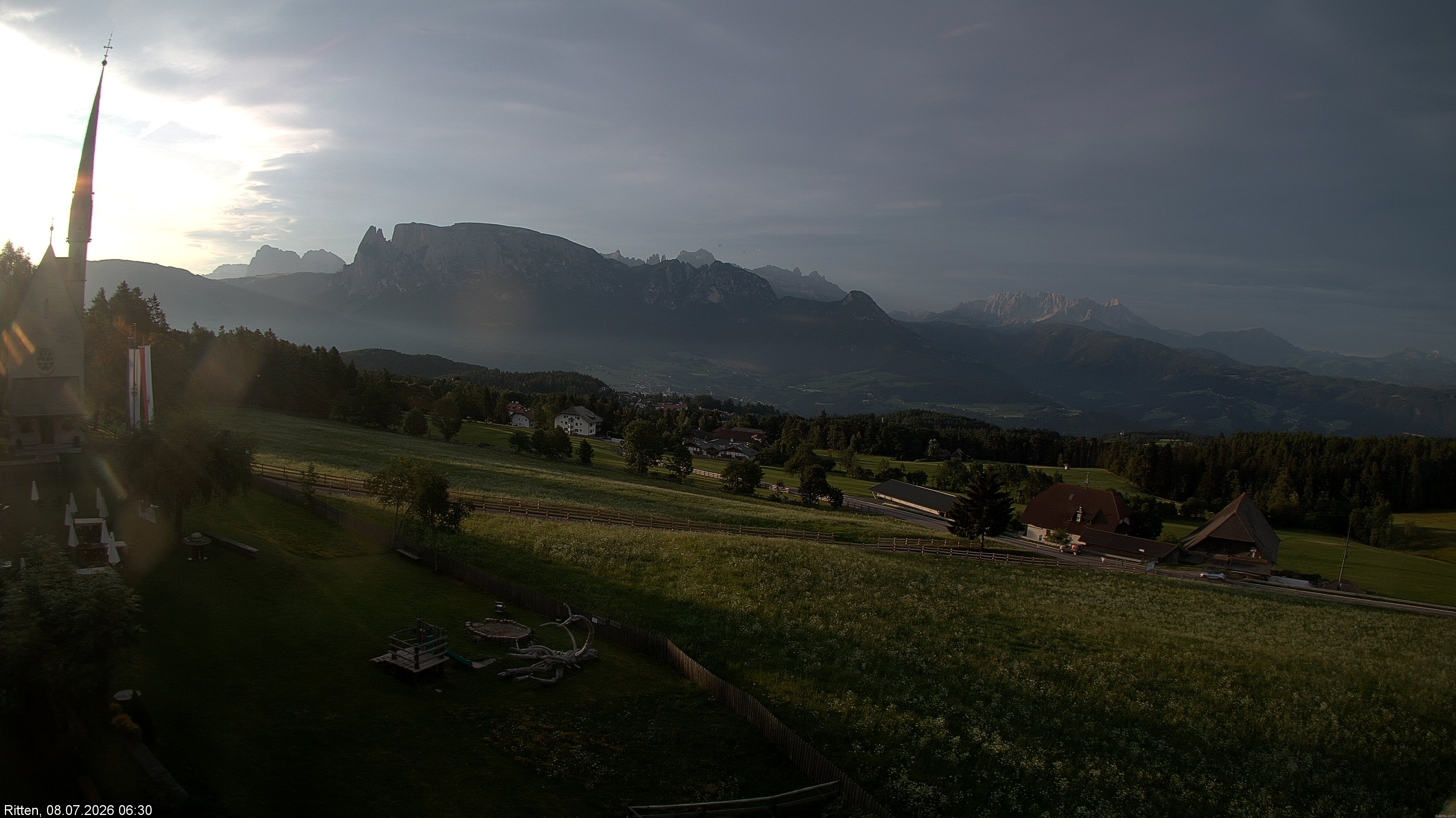Archiv Foto Webcam Ritten bei Bozen, Südtirol