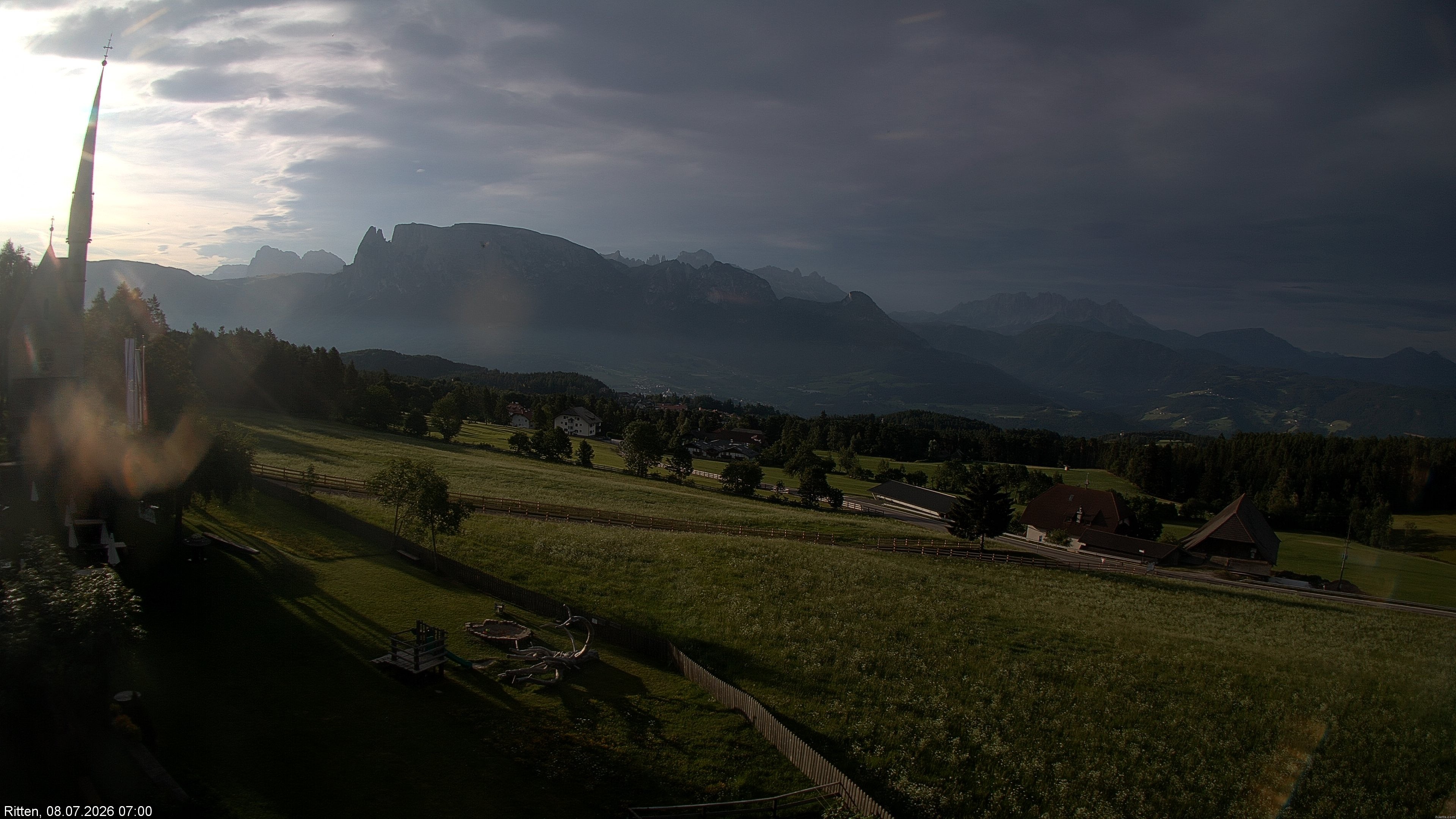 Archiv Foto Webcam Ritten bei Bozen, Südtirol