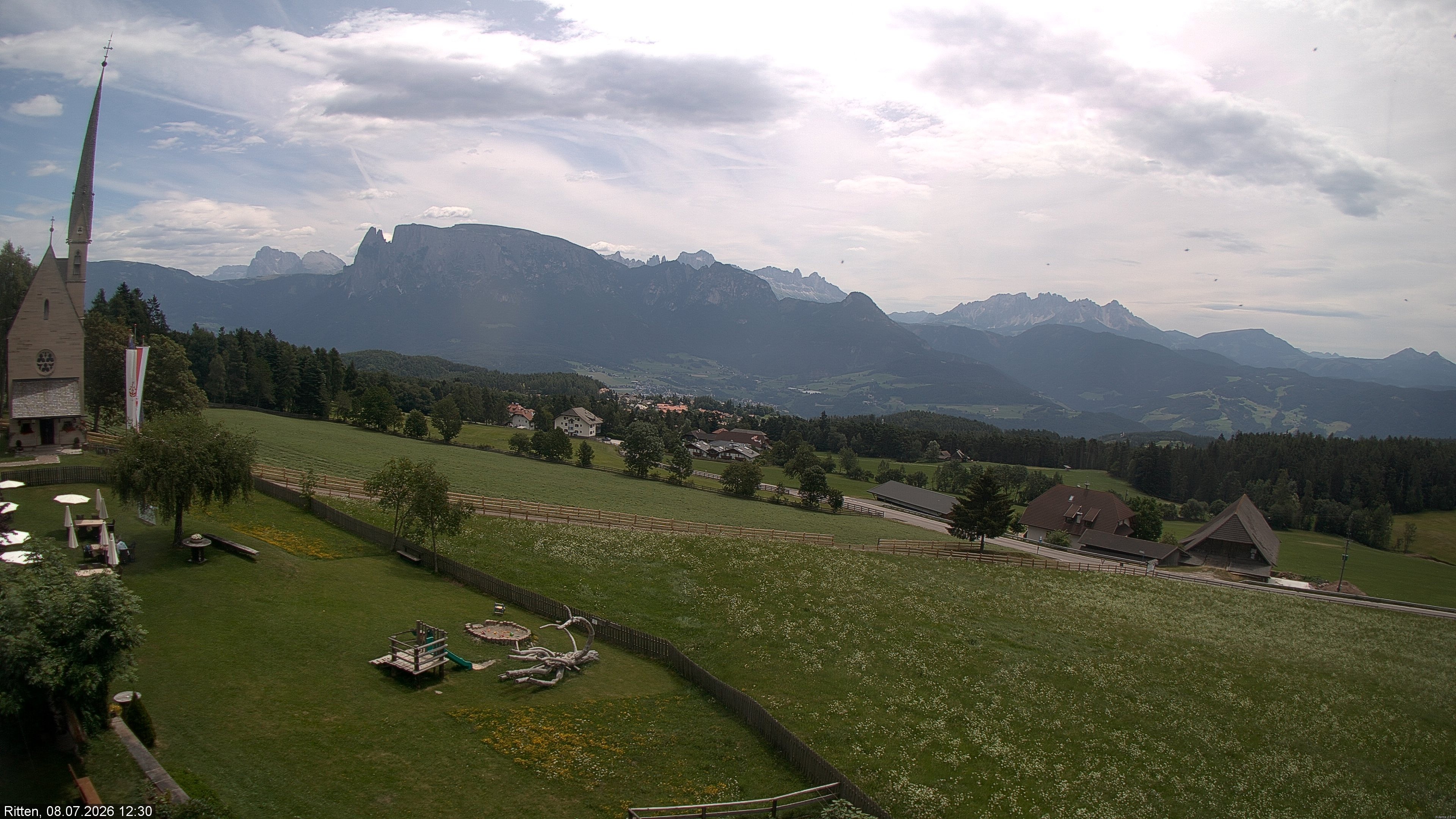 Archiv Foto Webcam Ritten bei Bozen, Südtirol