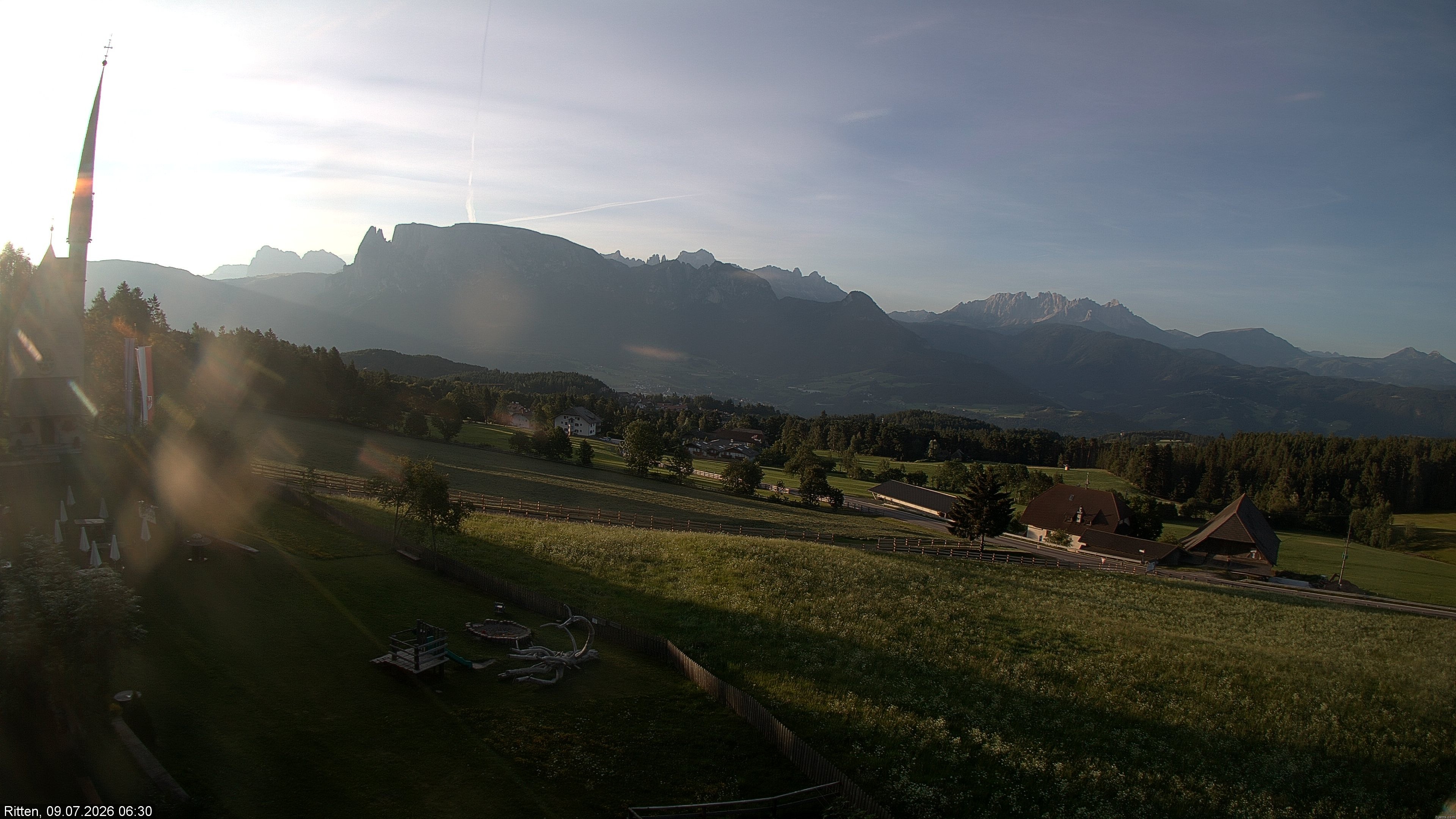 Archiv Foto Webcam Ritten bei Bozen, Südtirol