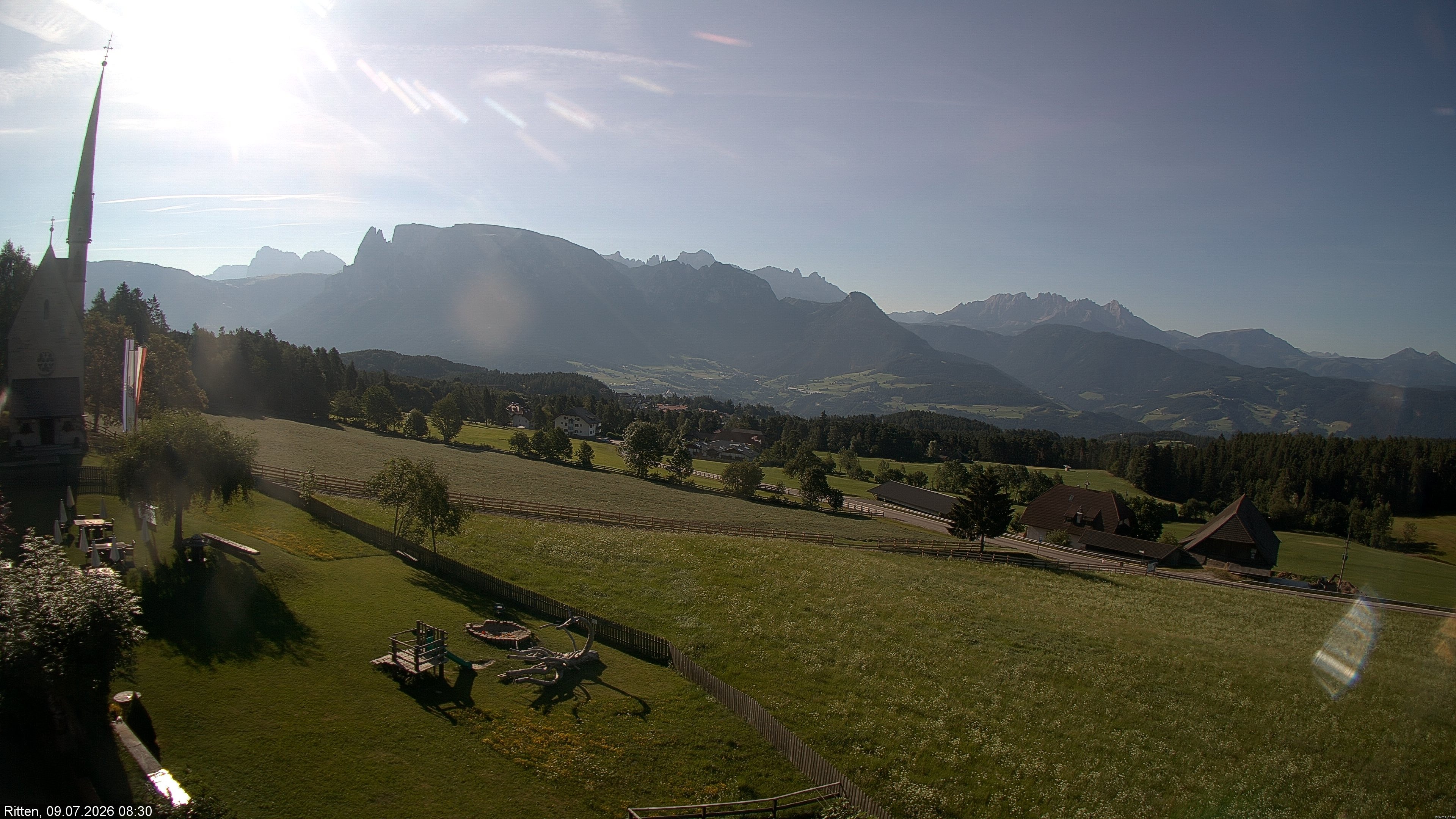 Archiv Foto Webcam Ritten bei Bozen, Südtirol