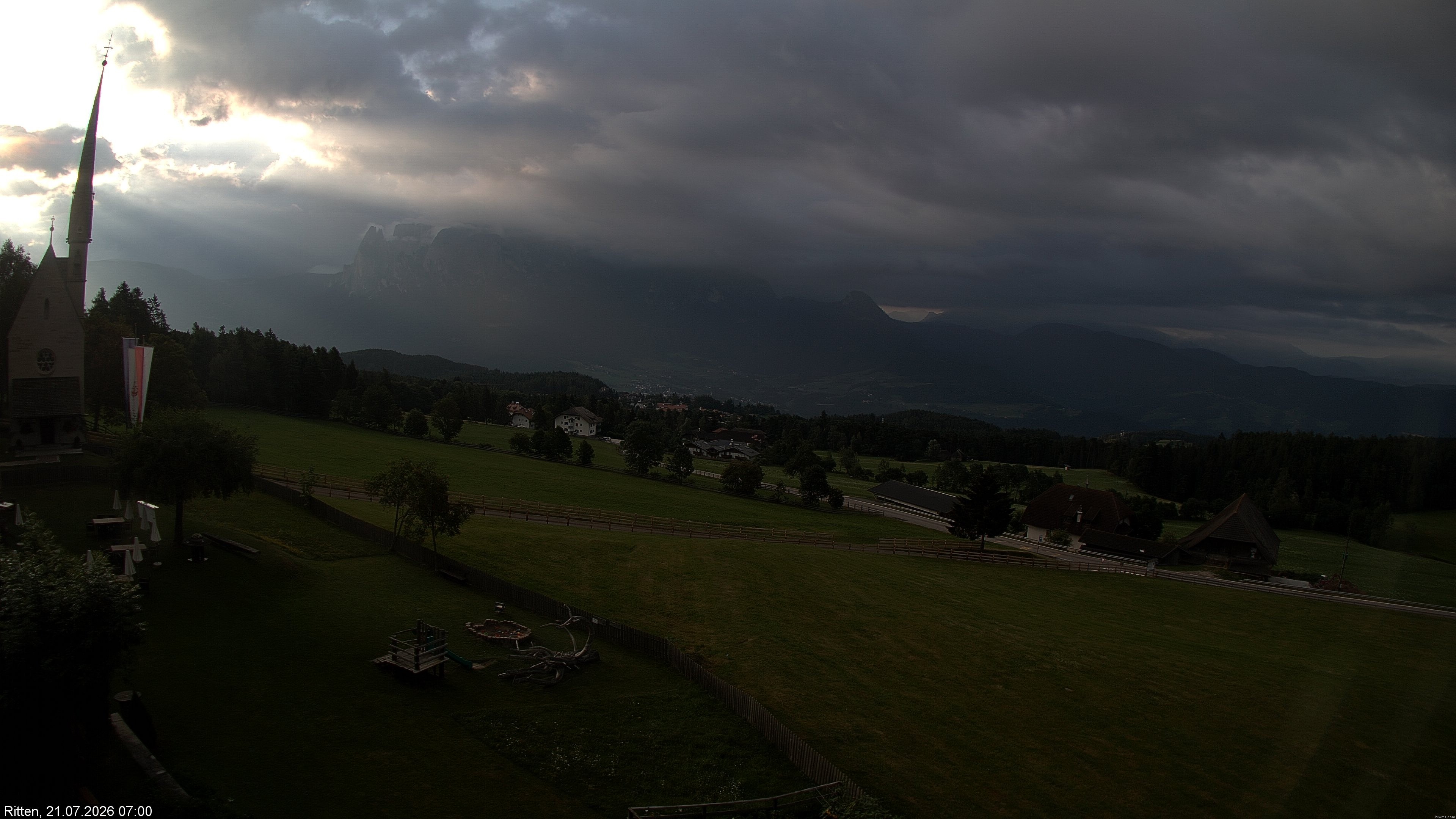 Archiv Foto Webcam Ritten bei Bozen, Südtirol