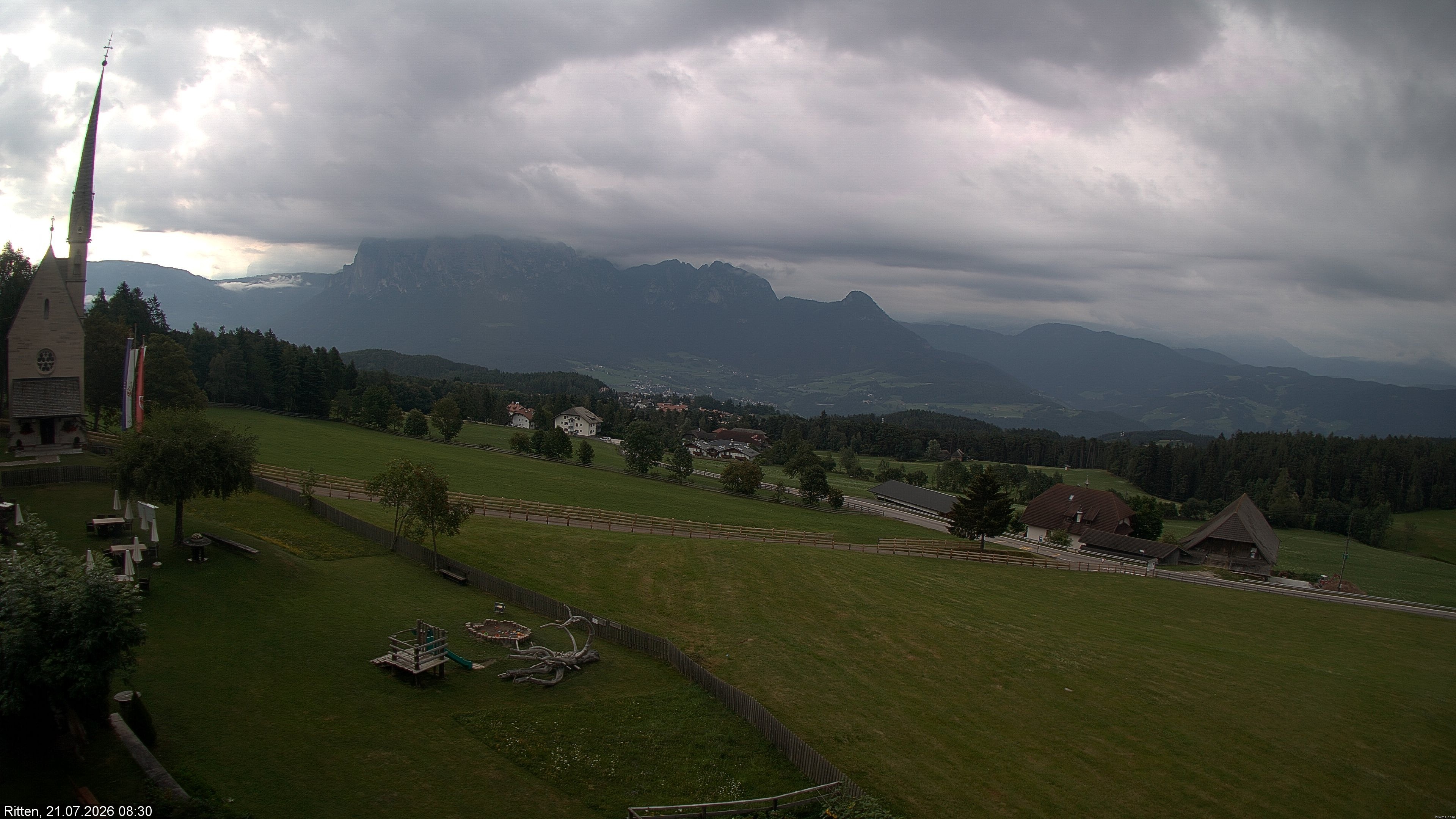 Archiv Foto Webcam Ritten bei Bozen, Südtirol