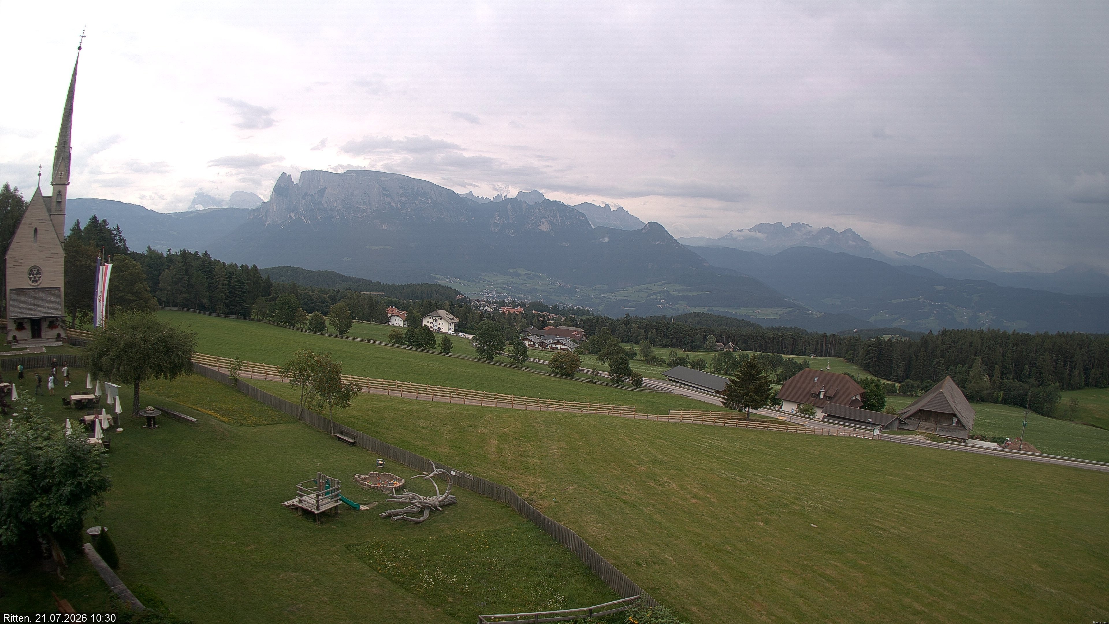 Archiv Foto Webcam Ritten bei Bozen, Südtirol