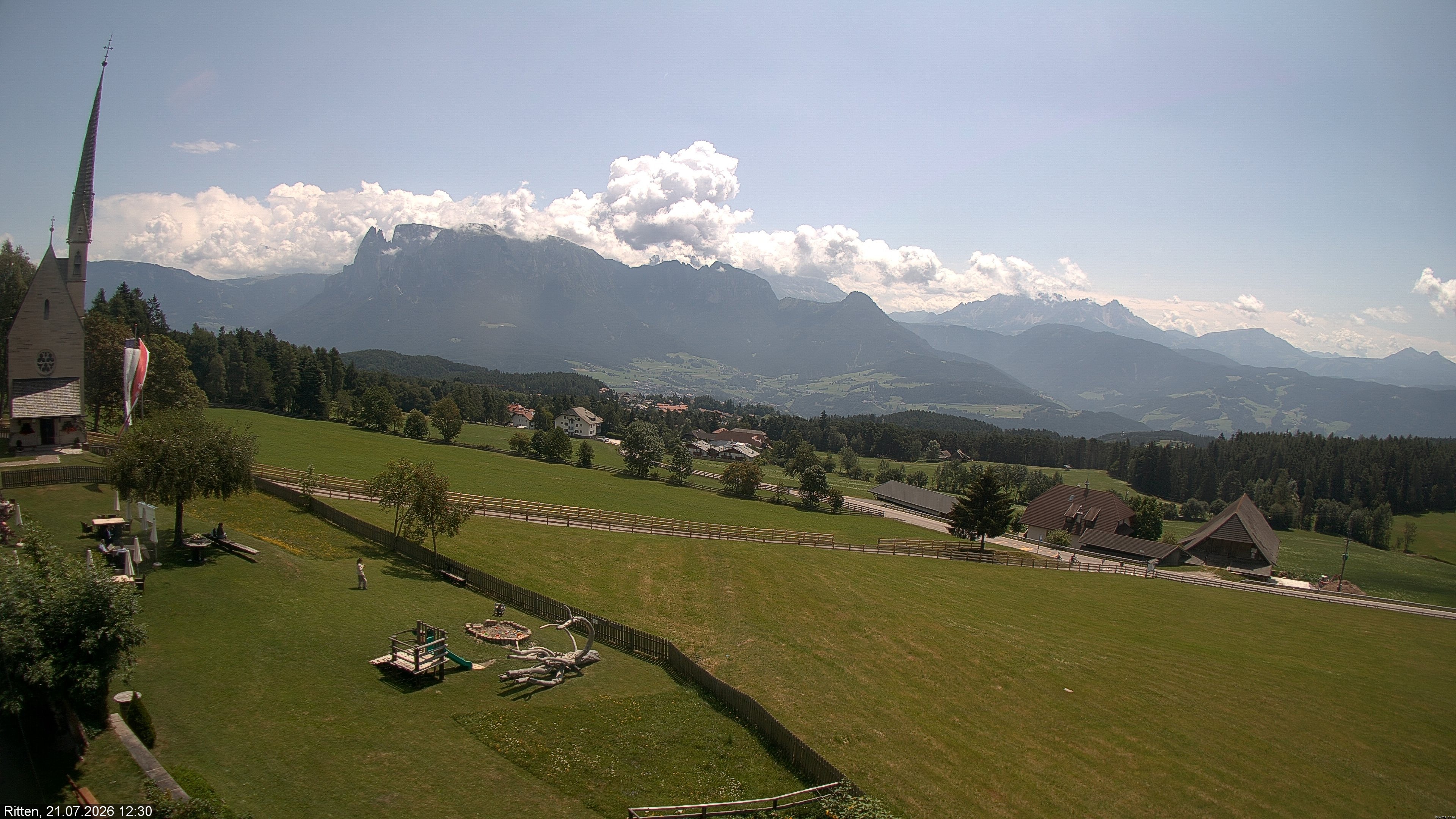 Archiv Foto Webcam Ritten bei Bozen, Südtirol
