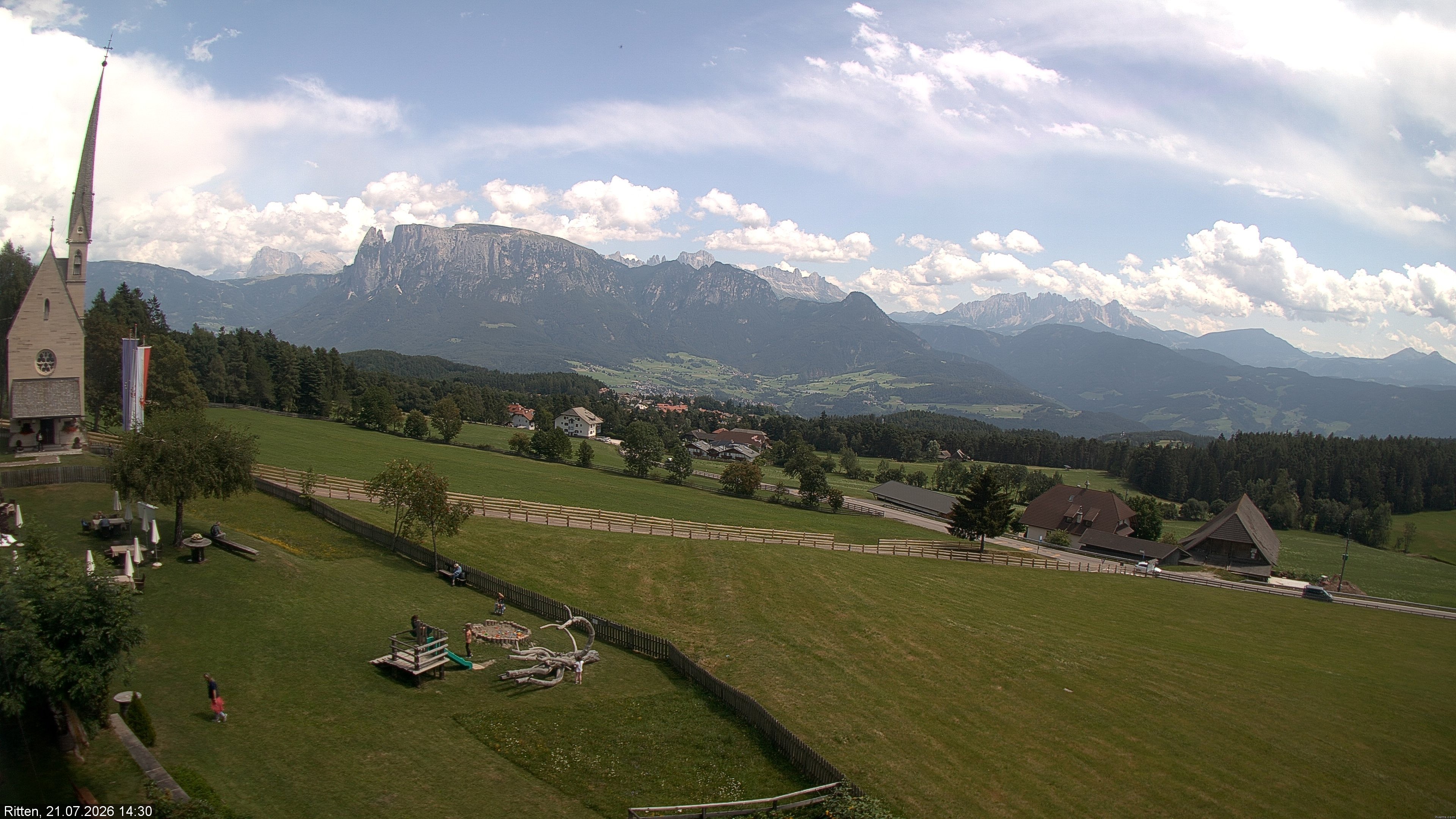 Archiv Foto Webcam Ritten bei Bozen, Südtirol