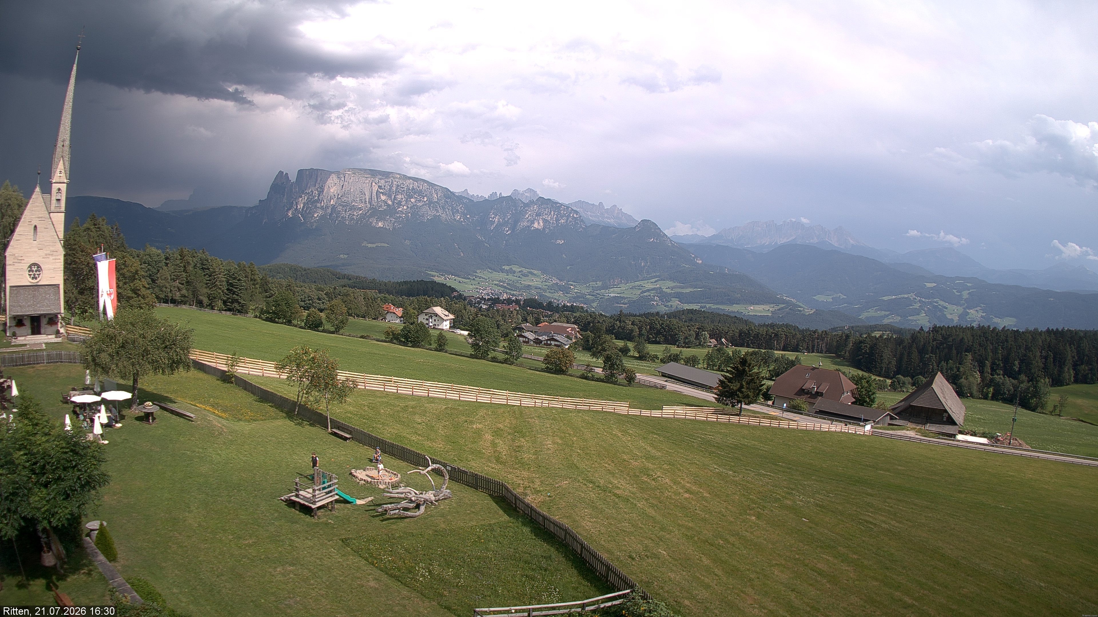 Archiv Foto Webcam Ritten bei Bozen, Südtirol