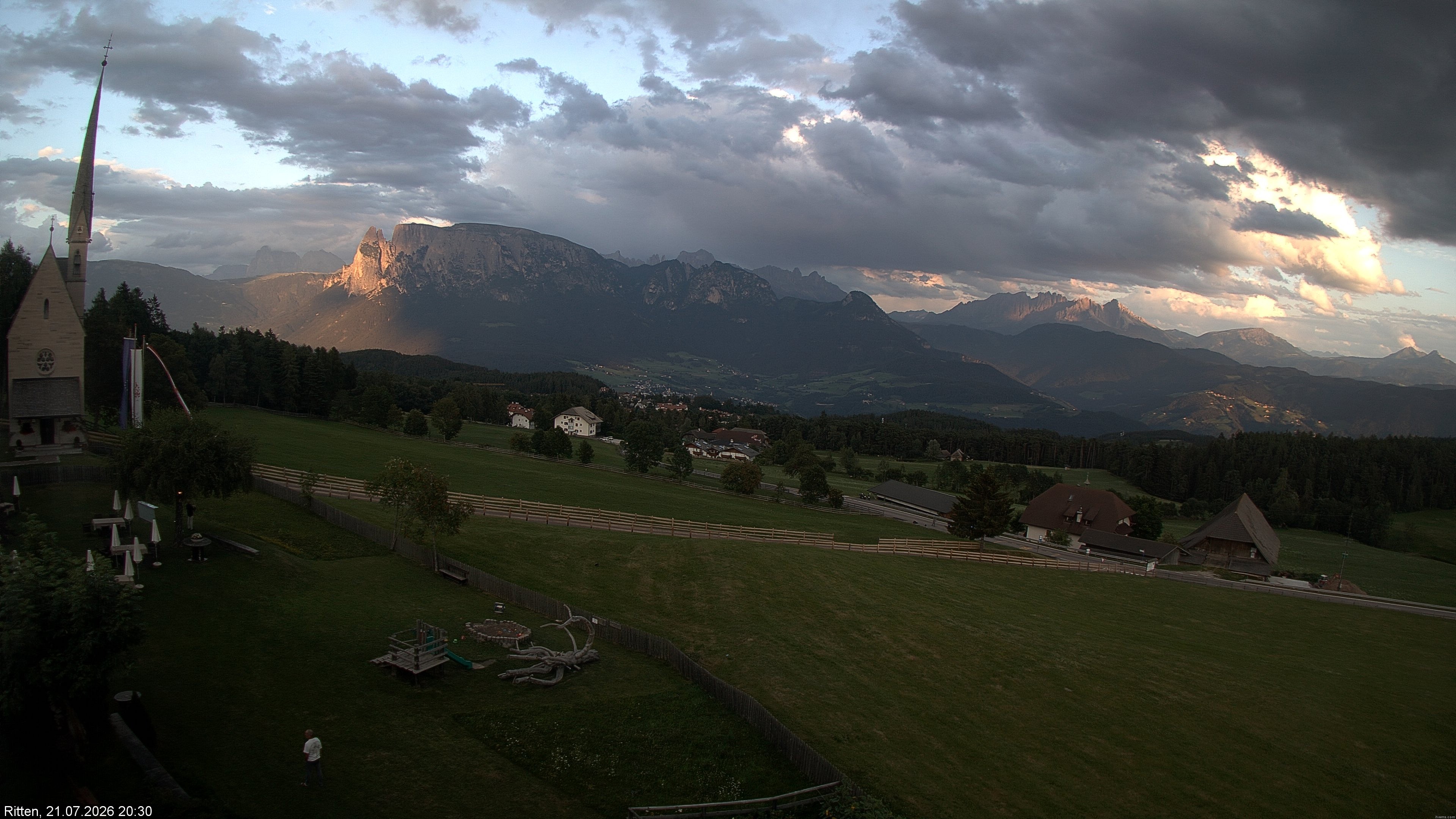 Archiv Foto Webcam Ritten bei Bozen, Südtirol