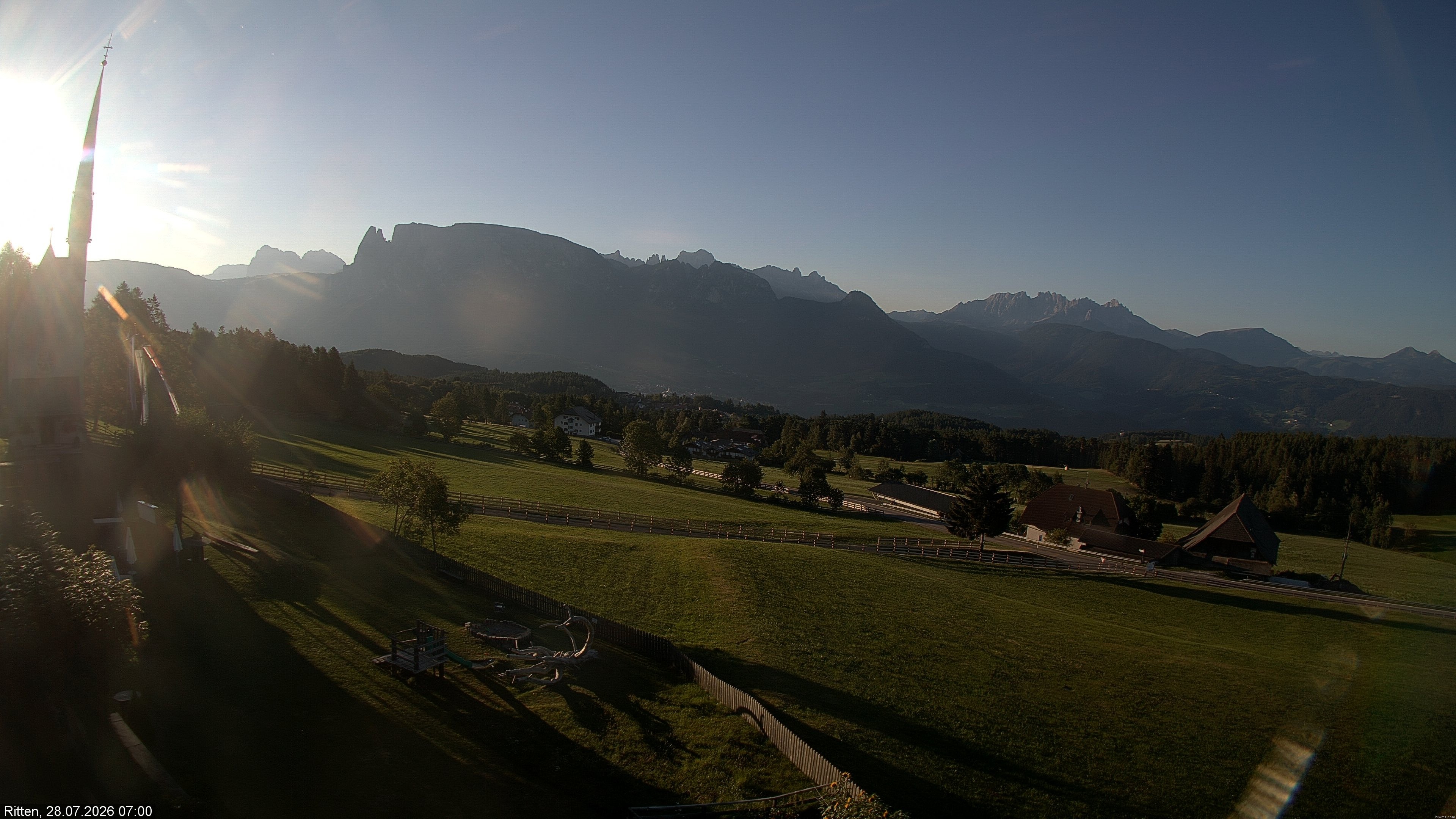 Archiv Foto Webcam Ritten bei Bozen, Südtirol