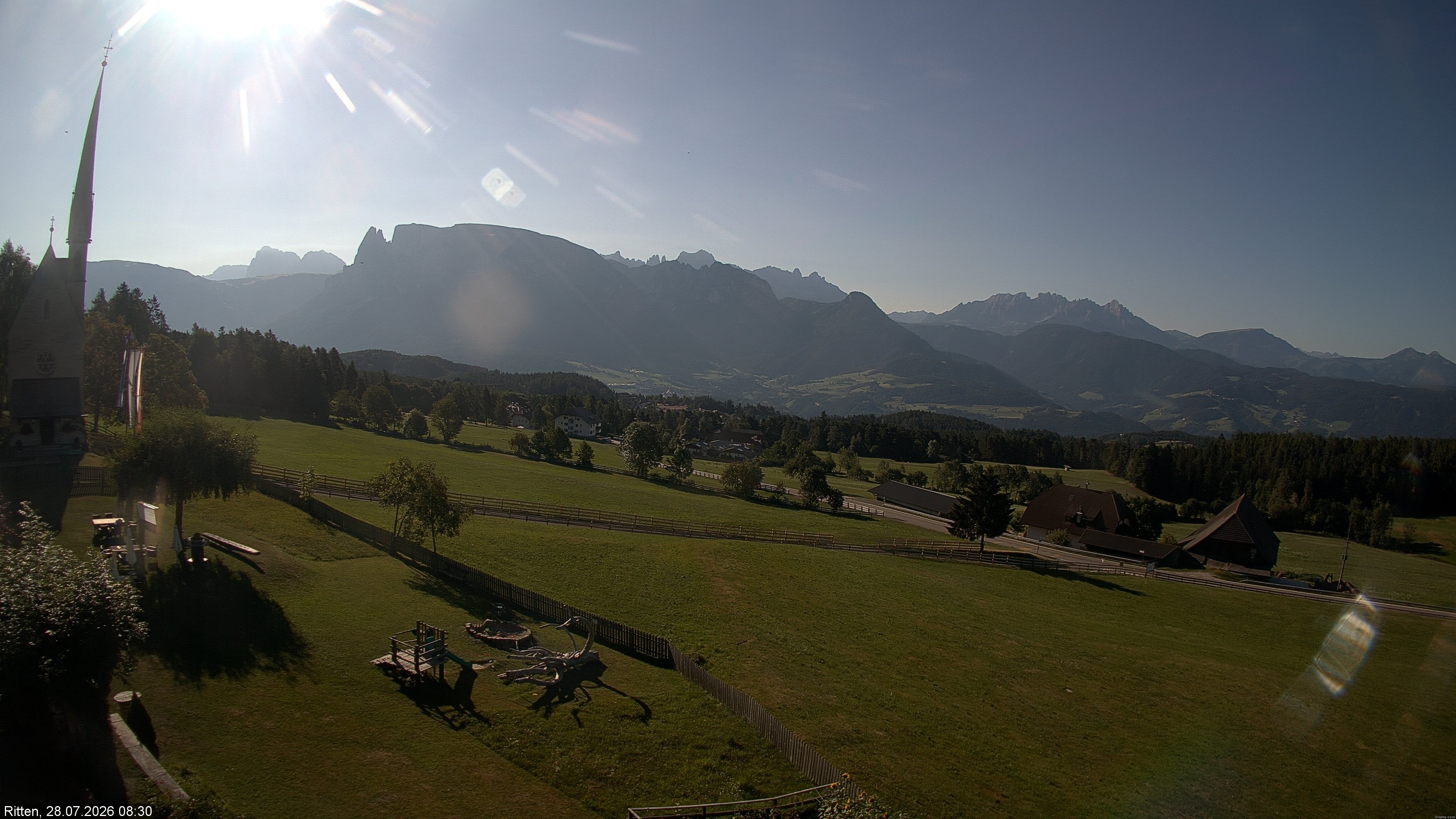 Archiv Foto Webcam Ritten bei Bozen, Südtirol