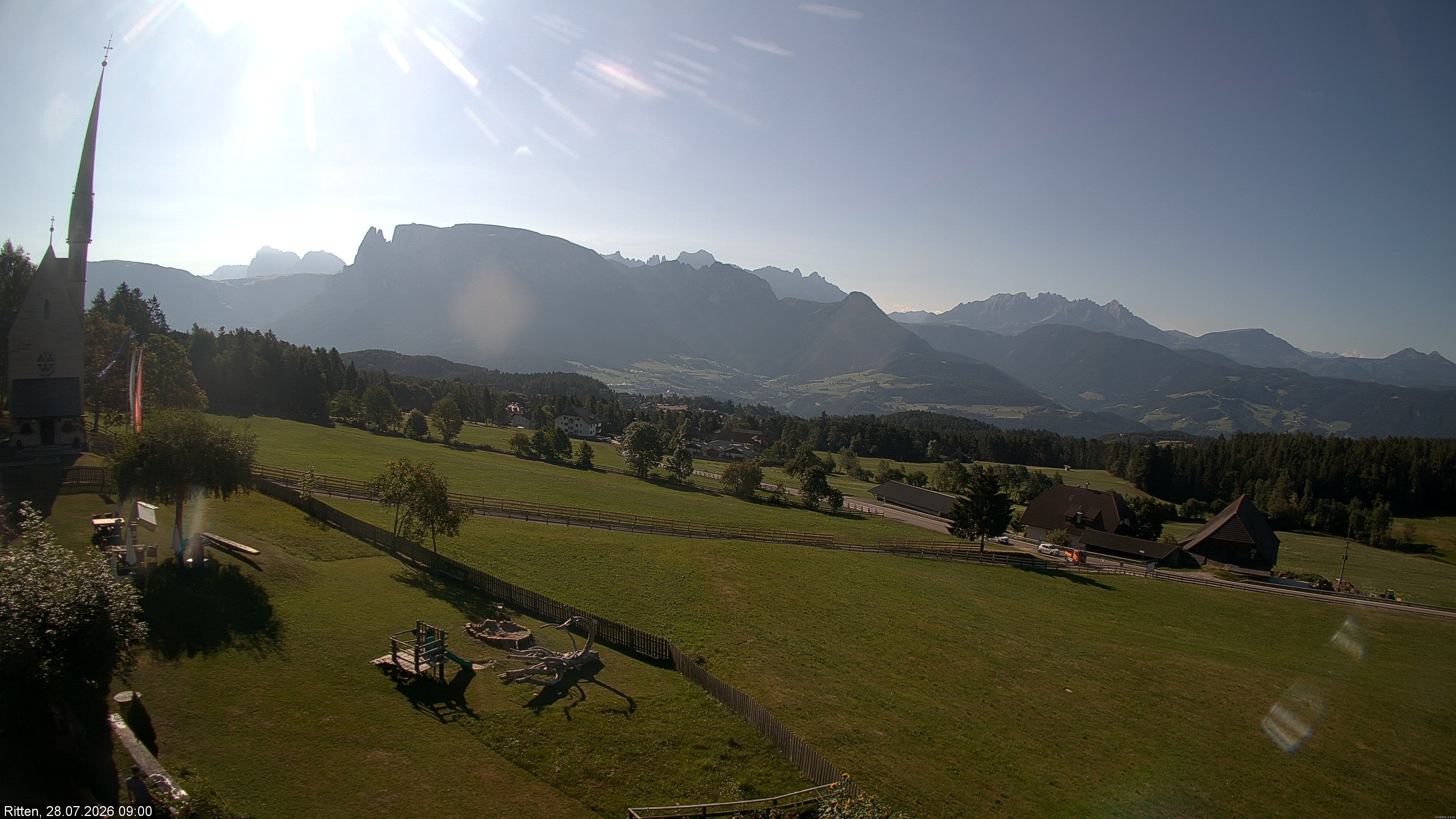 Archiv Foto Webcam Ritten bei Bozen, Südtirol